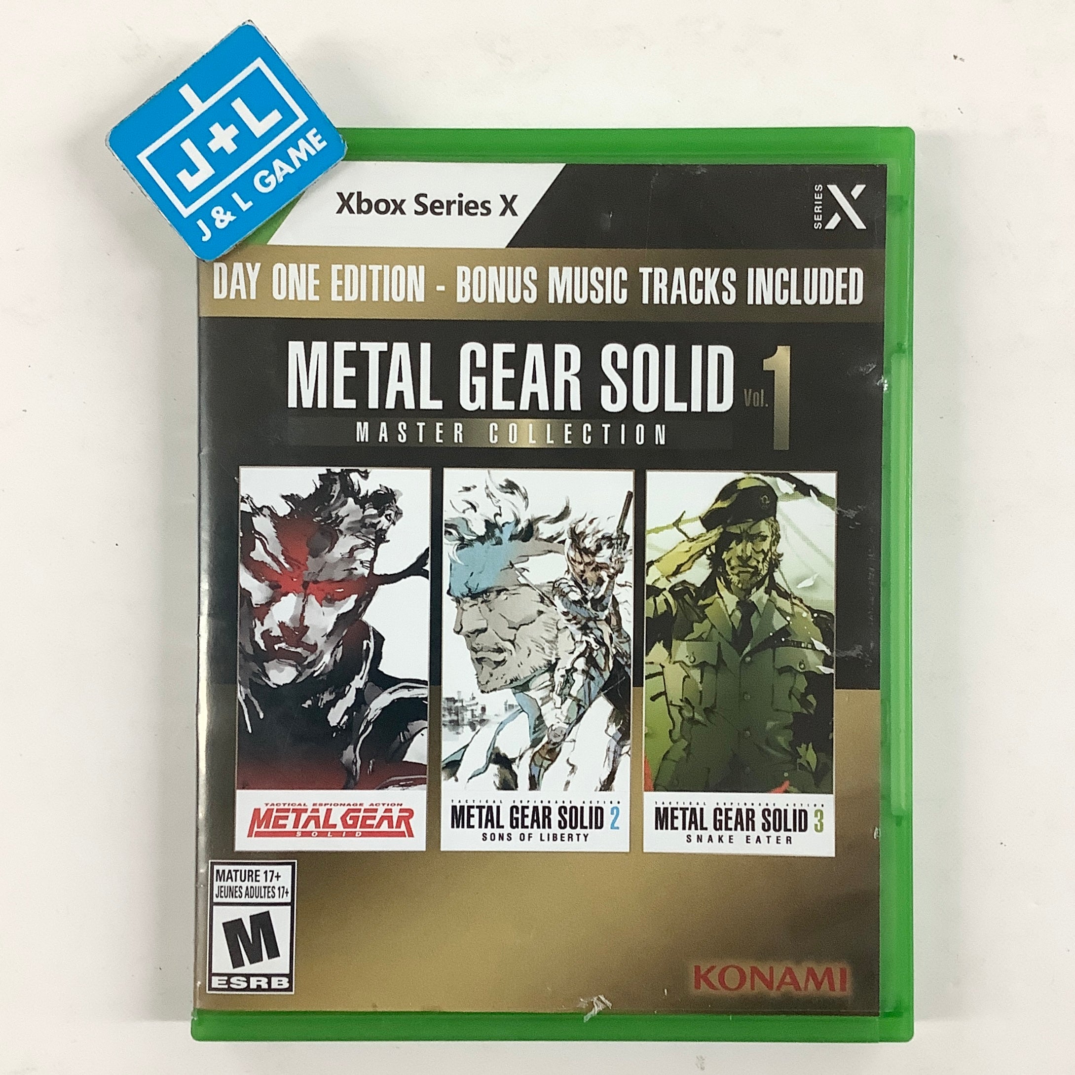 Metal Gear Solid: Master Collection Vol.1 - (XSX) Xbox Series X [Pre-Owned] Video Games Konami