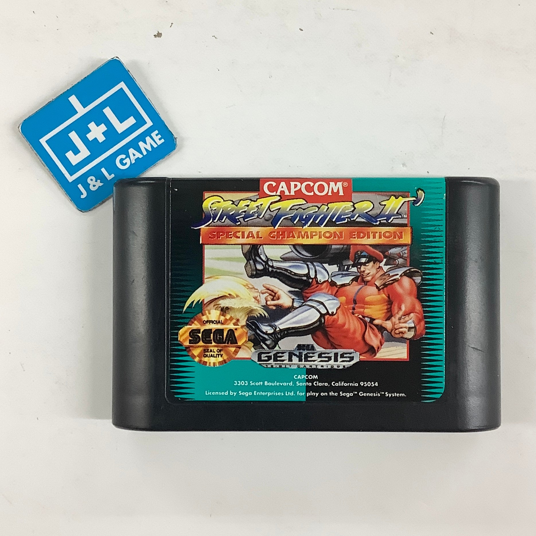 Street Fighter II: Special Champion Edition - (SG) SEGA Genesis [Pre-Owned] Video Games Capcom