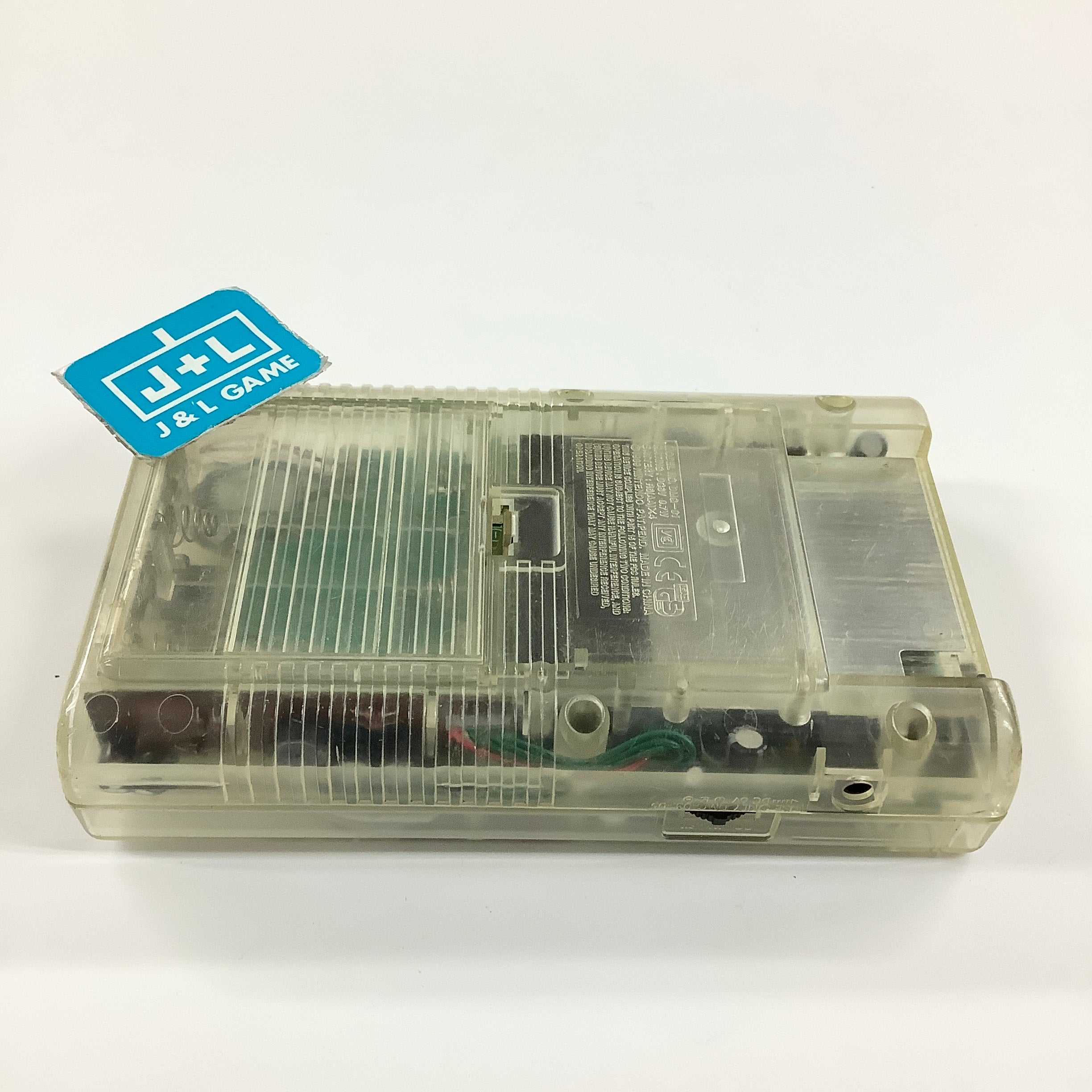 Nintendo Game Boy (Clear With Old Backlight) - (GB) Game Boy [Pre-Owned]