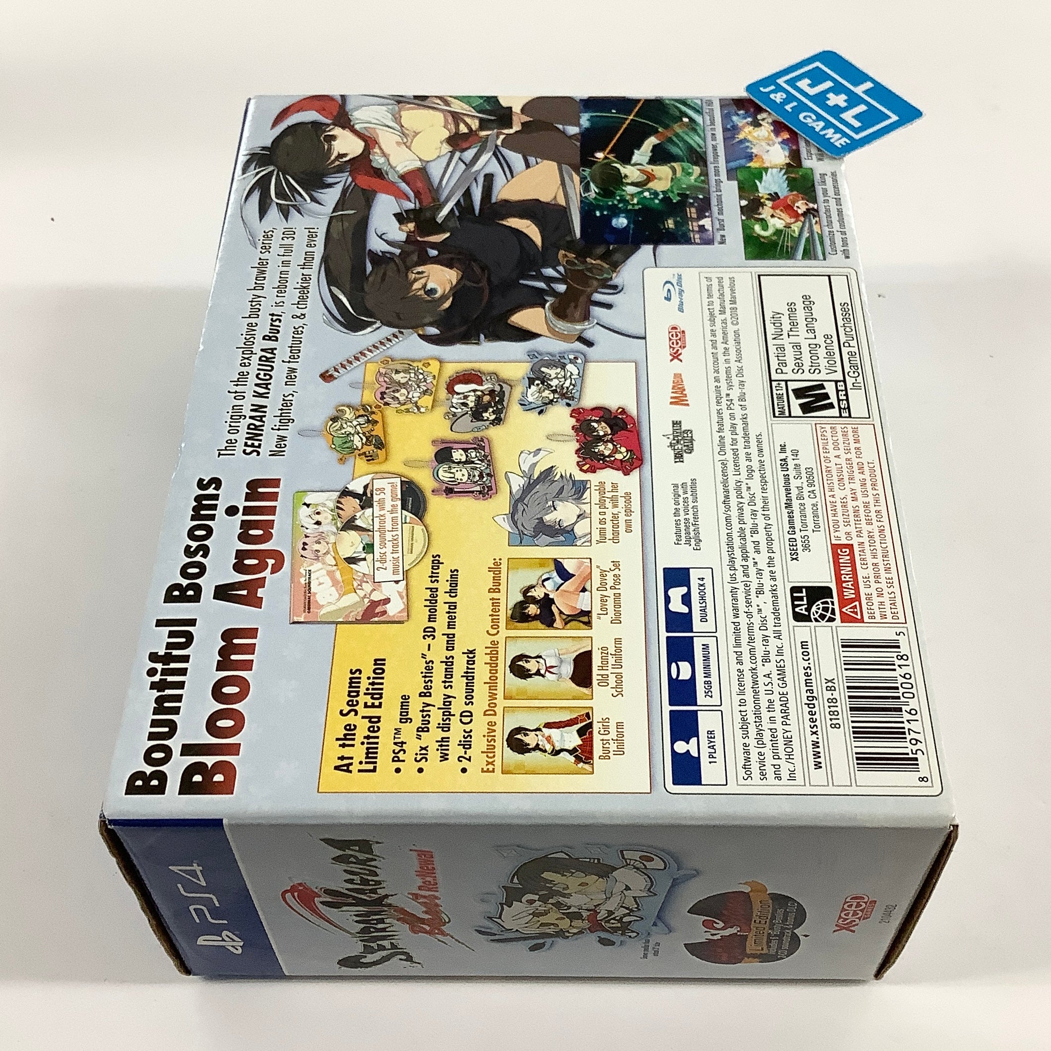 Senran Kagura Burst Re:Newal (At The Seams Edition) - (PS4) PlayStation 4 [Pre-Owned]