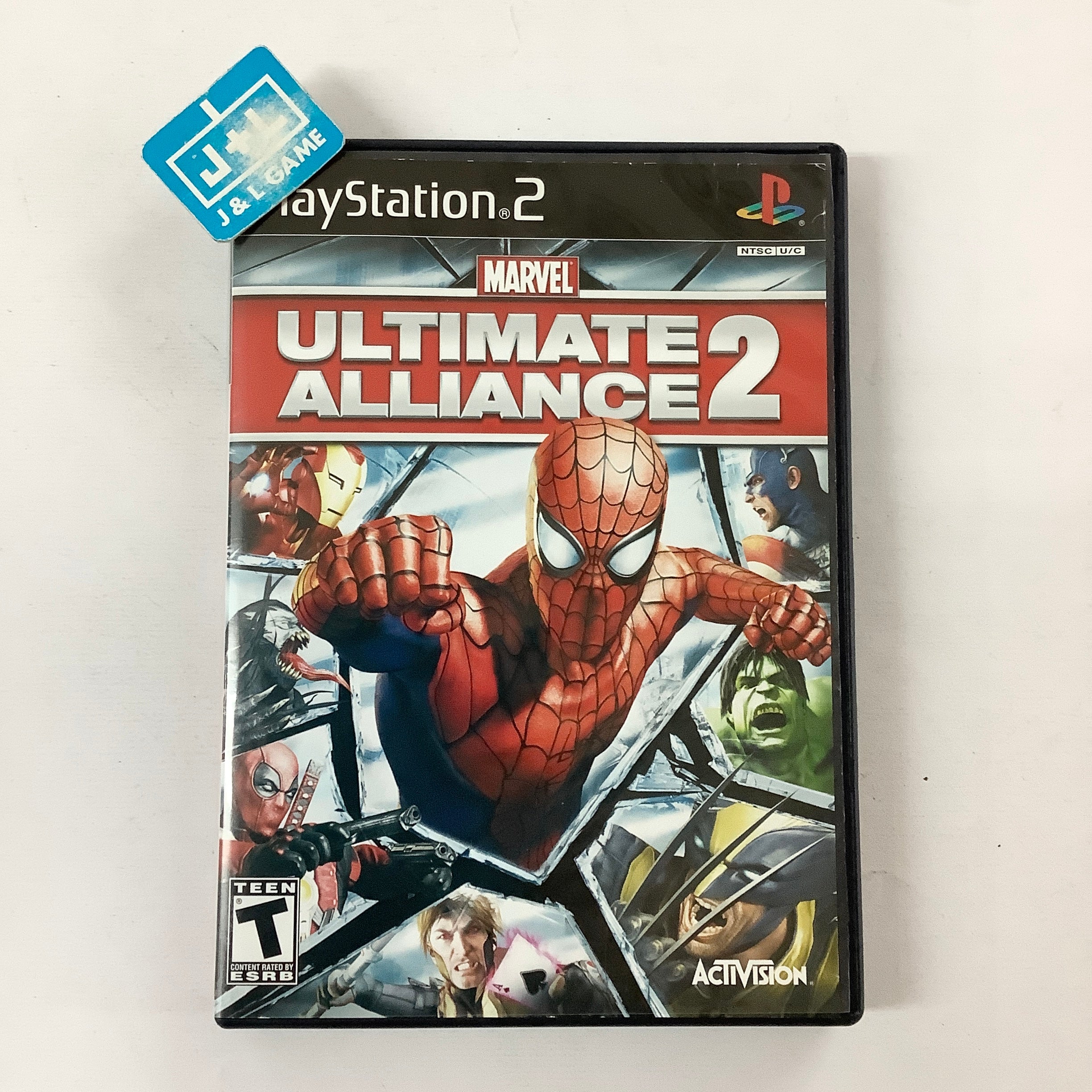 Marvel: Ultimate Alliance 2 - (PS2) PlayStation 2 [Pre-Owned] Video Games Activision   