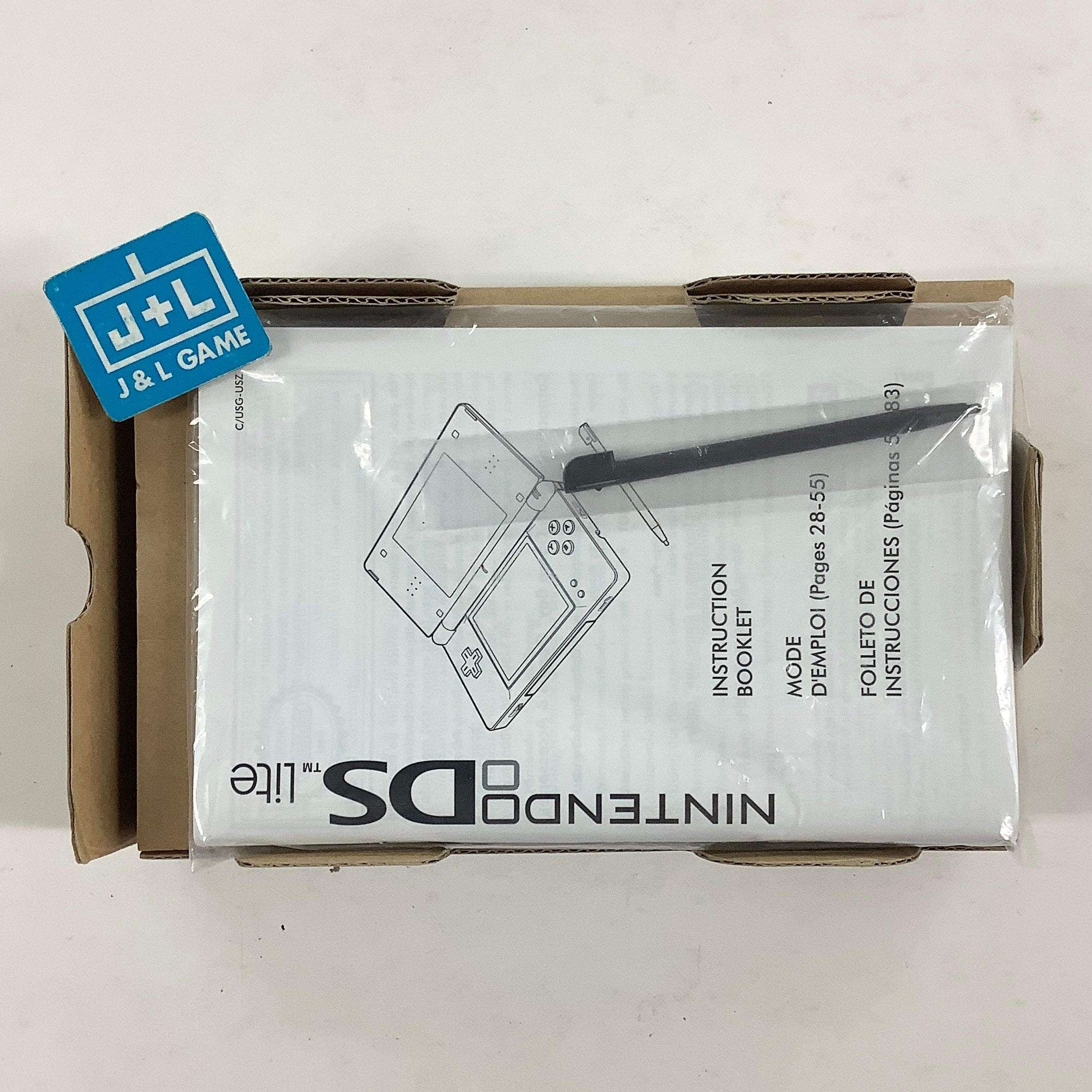 Nintendo DS Lite Console (Onyx) - (NDS) Nintendo DS [Pre-Owned] Consoles Nintendo