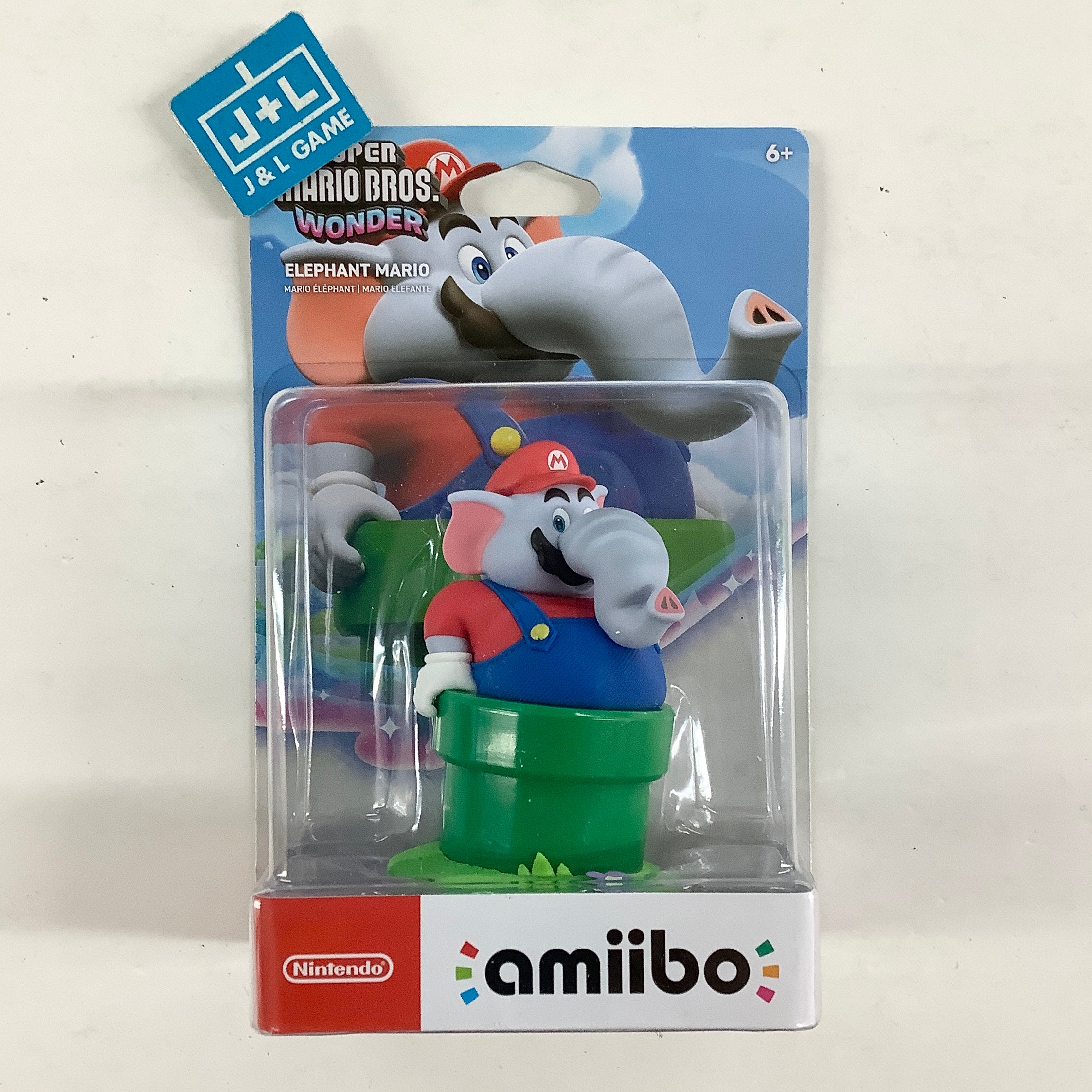 Elephant Mario (Super Mario Bros. Wonder Series) - Nintendo Amiibo