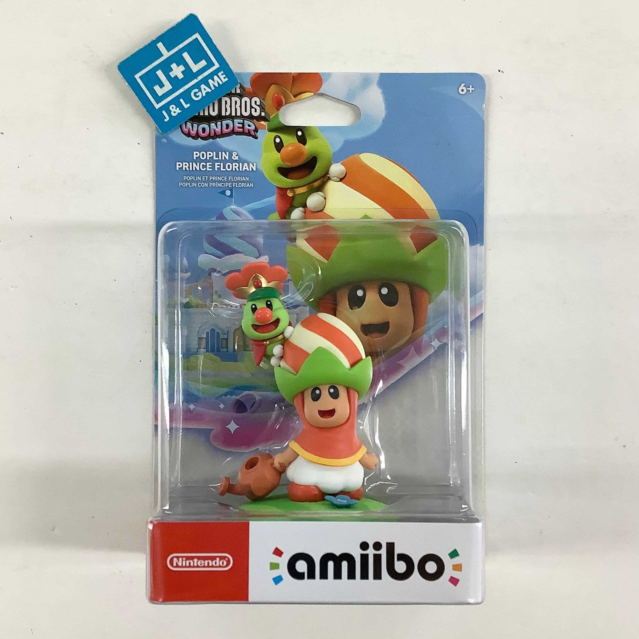 amiibo™ - Poplin & Prince Florian - Super Mario Bros.™ Wonder Series