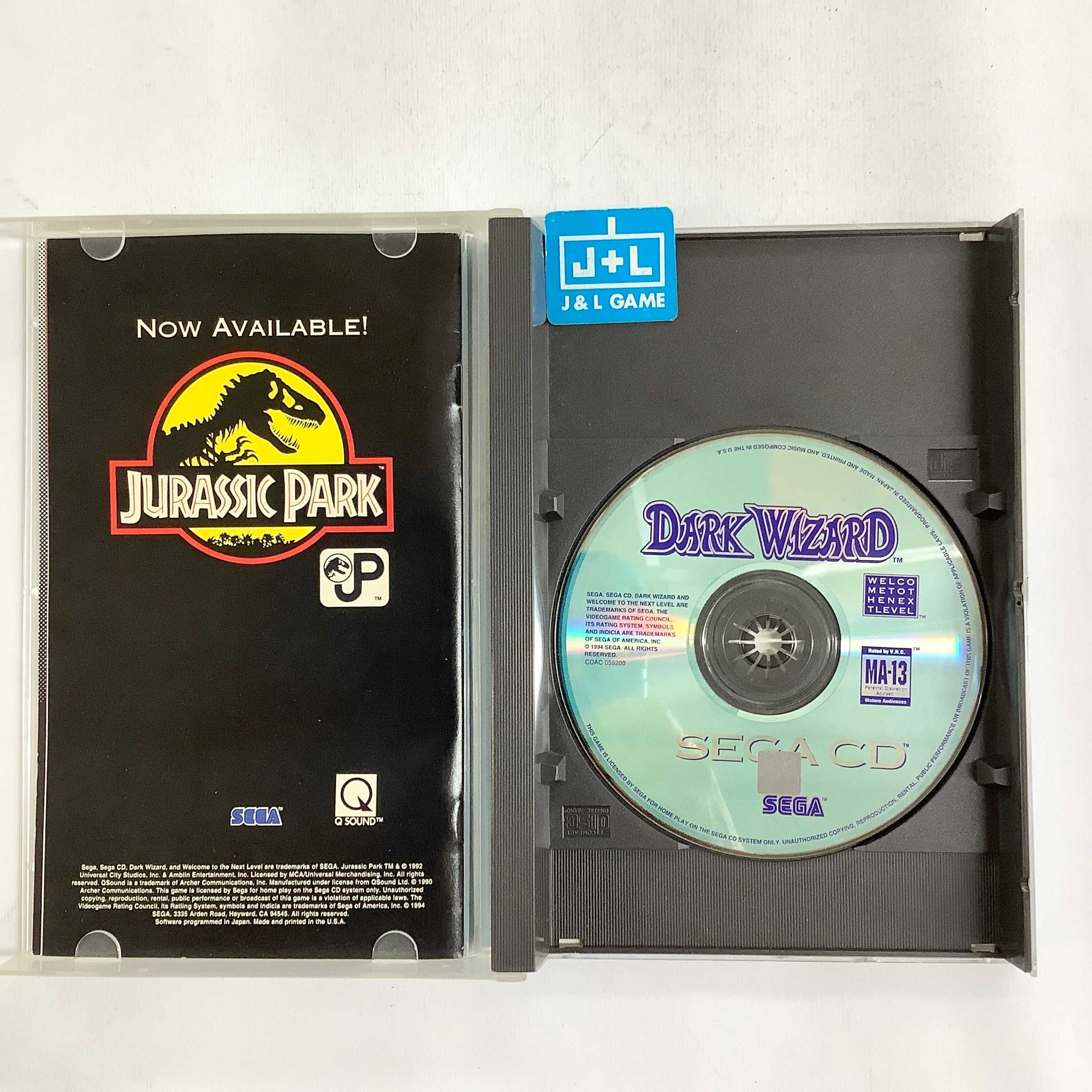Dark Wizard - (SCD) SEGA CD [Pre-Owned] Video Games Sega