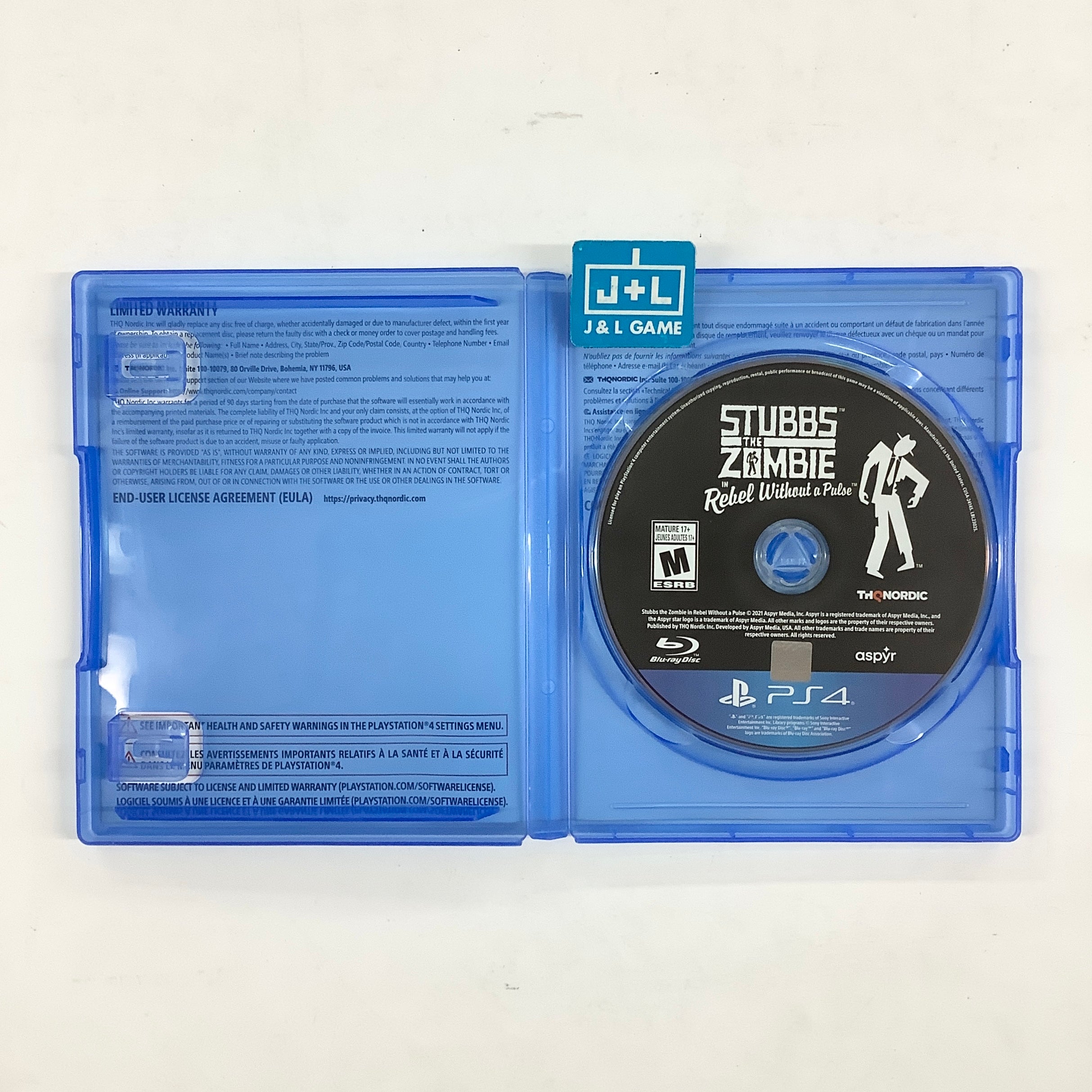 Stubbs the Zombie in Rebel Without a Pulse - (PS4) PlayStation 4 [Pre-Owned] Video Games THQ Nordic