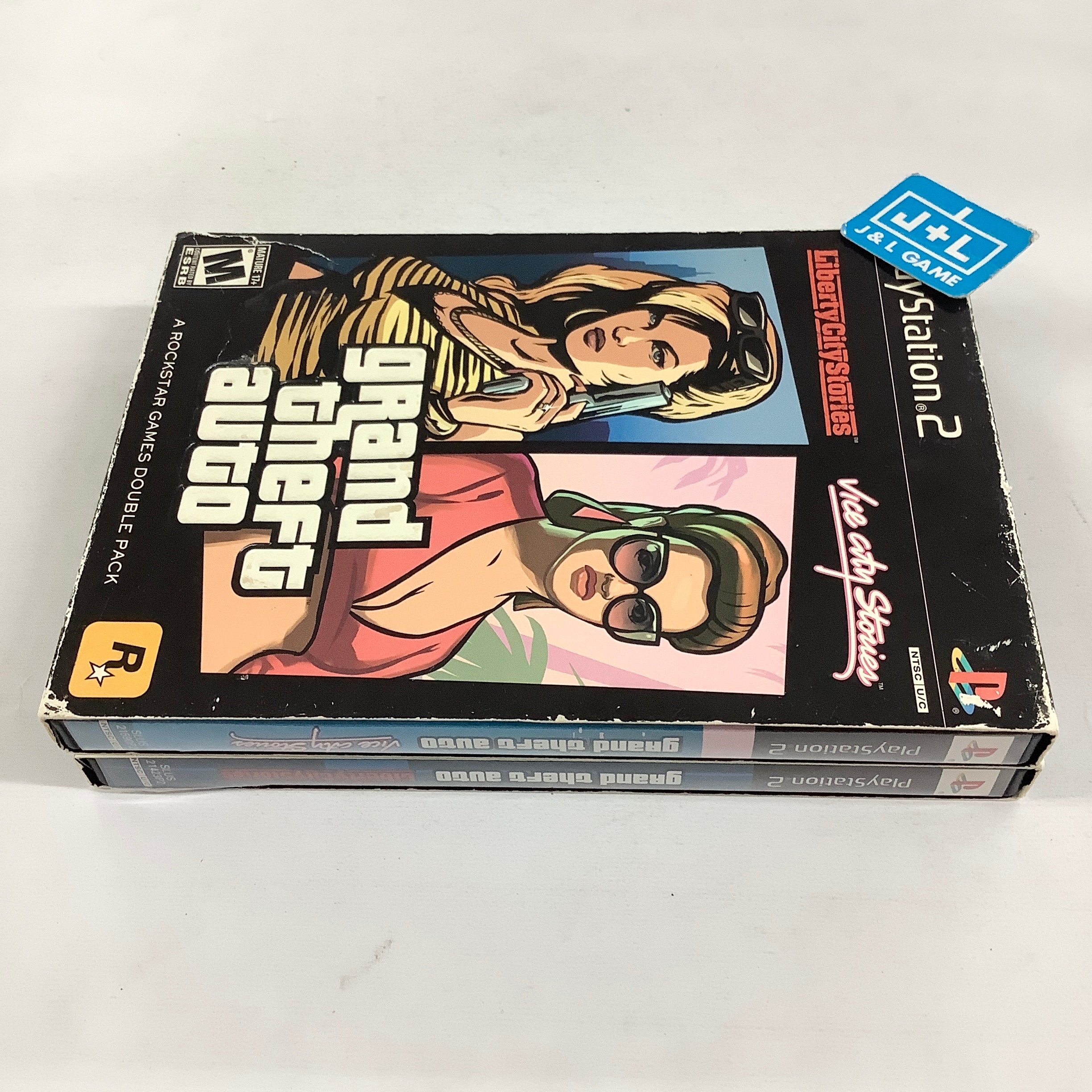 Grand Theft Auto: Liberty City Stories / Vice City Stories - (PS2) PlayStation 2 [Pre-Owned] Video Games Take-Two Interactive