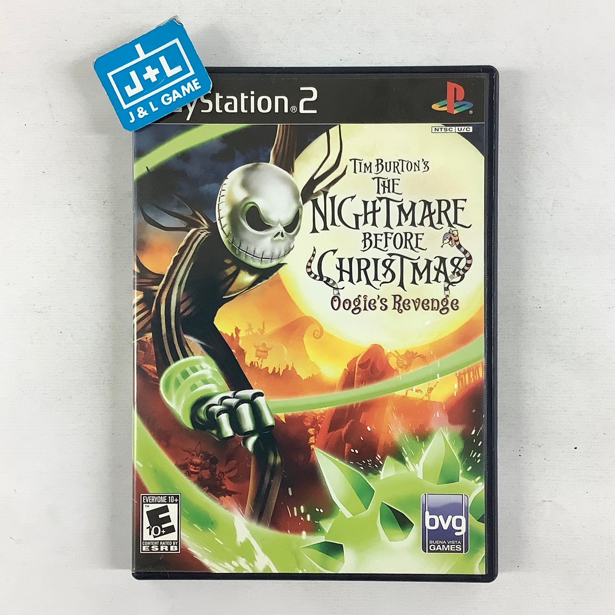 Tim Burton's The Nightmare Before Christmas: Oogie's Revenge - (PS2) PlayStation 2 [Pre-Owned]