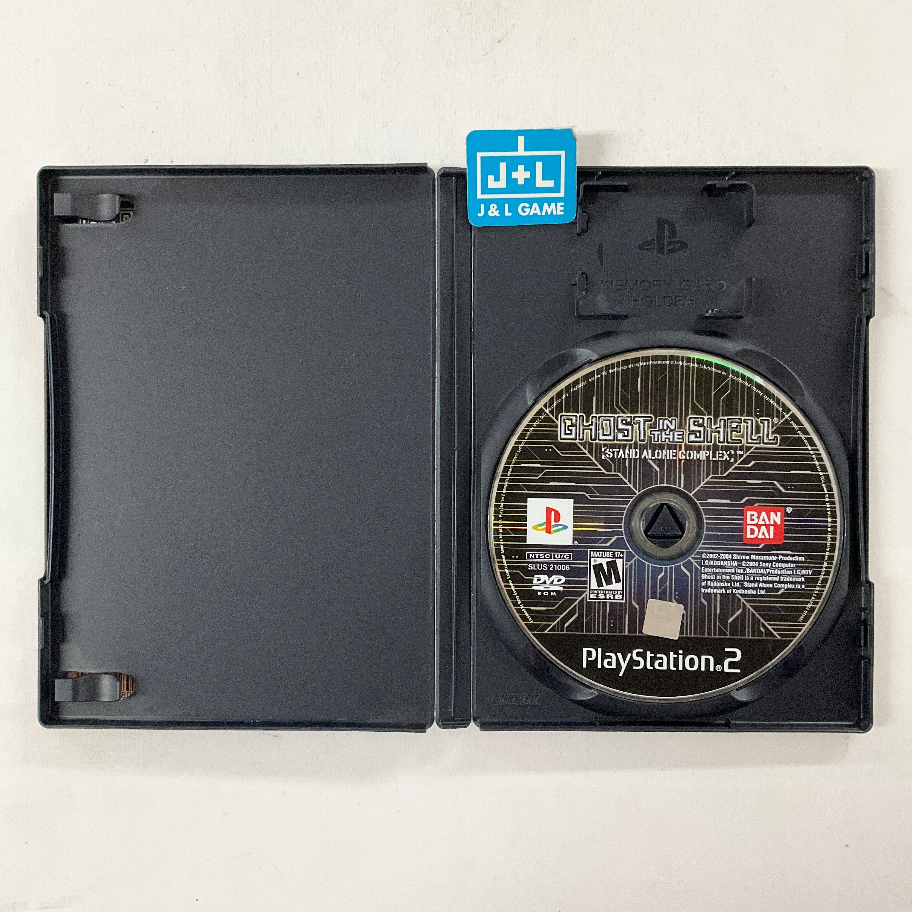 Ghost in the Shell: Stand Alone Complex - (PS2) PlayStation 2 [Pre-Owned] Video Games Bandai Namco