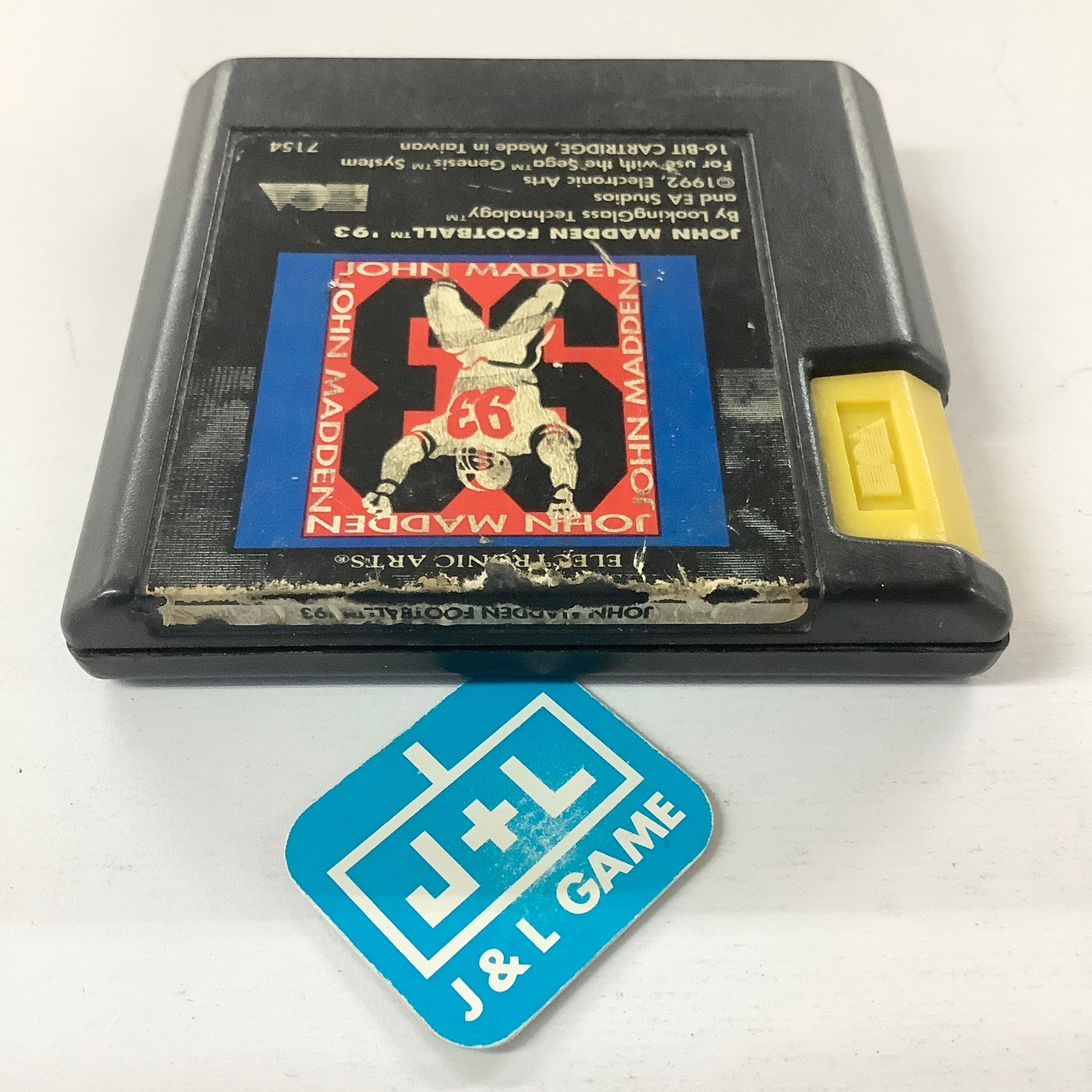 John Madden Football '93 - (SG) SEGA Genesis [Pre-Owned] Video Games Electronic Arts   