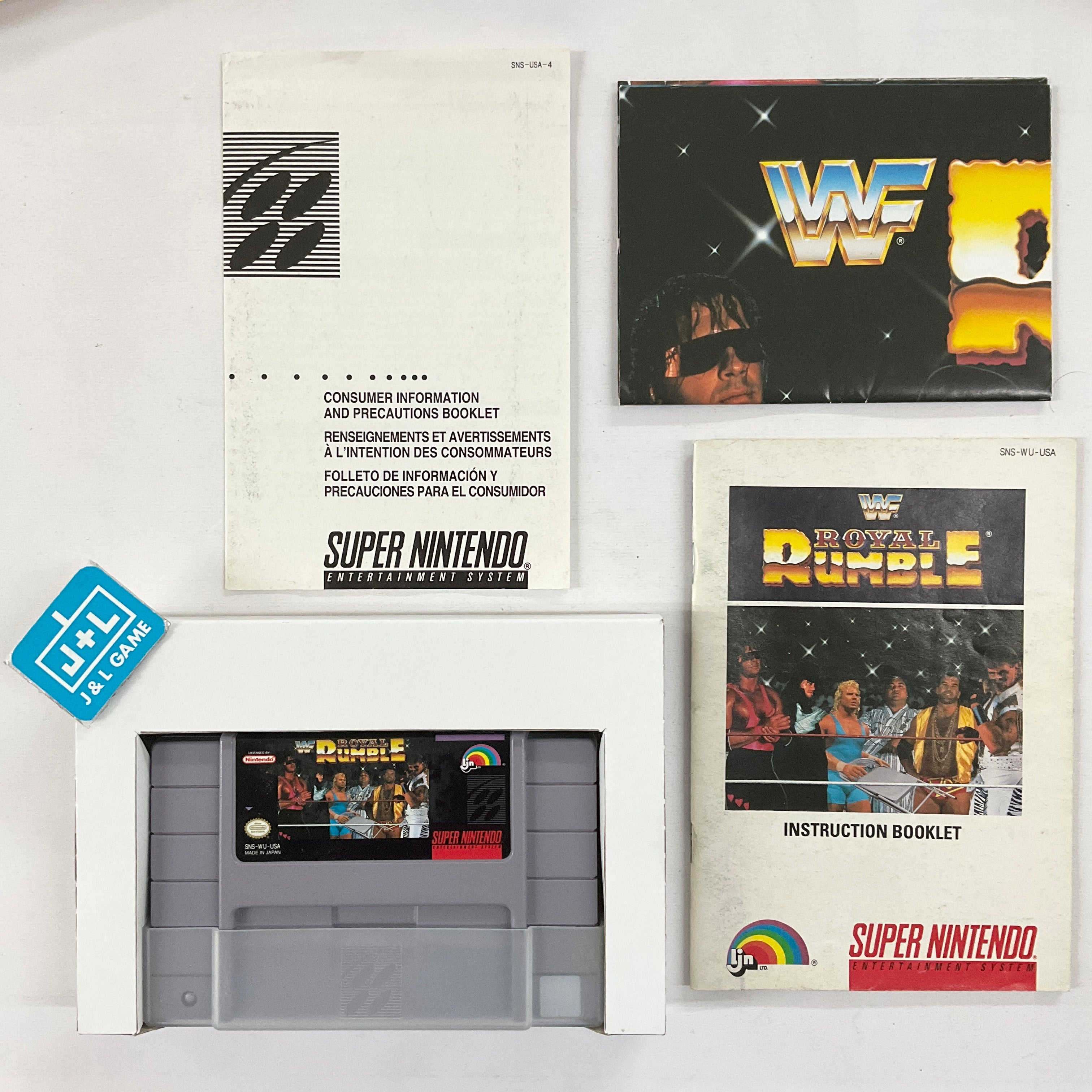 WWF Royal Rumble - (SNES) Super Nintendo [Pre-Owned] Video Games LJN Ltd.