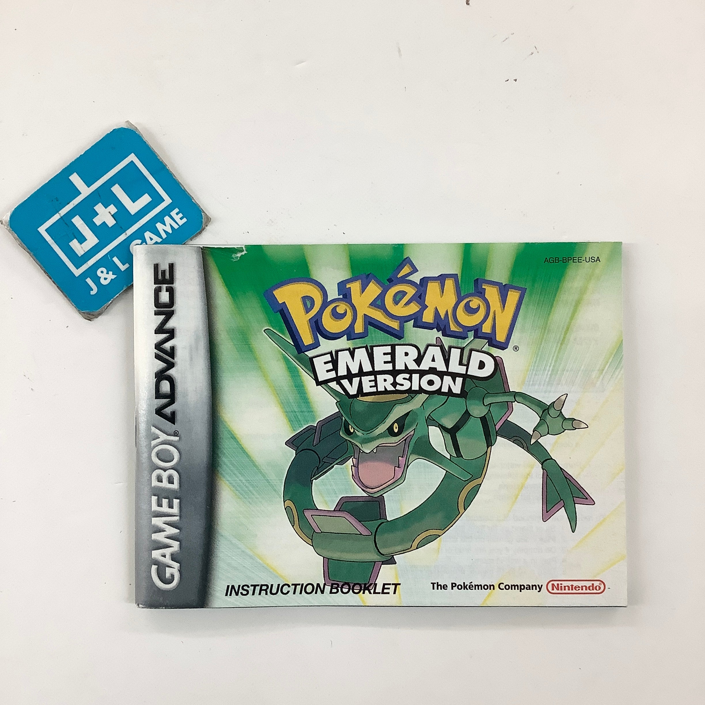 Pokemon Emerald Version - (GBA) Game Boy Advance [Pre-Owned] Video Games Nintendo