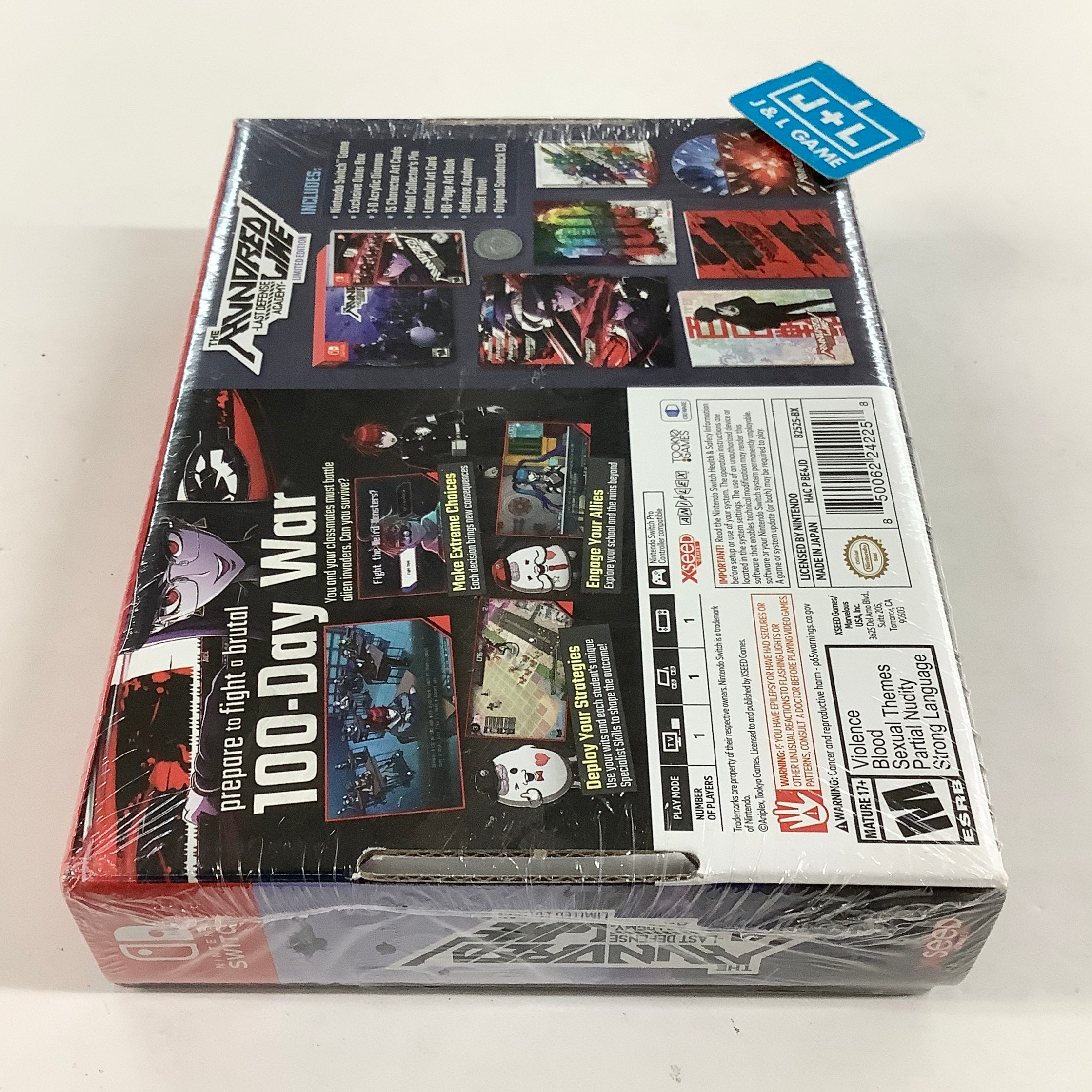 The Hundred Line - Last Defense Academy (Limited Edition) - (NSW) Nintendo Switch Video Games XSEED Games