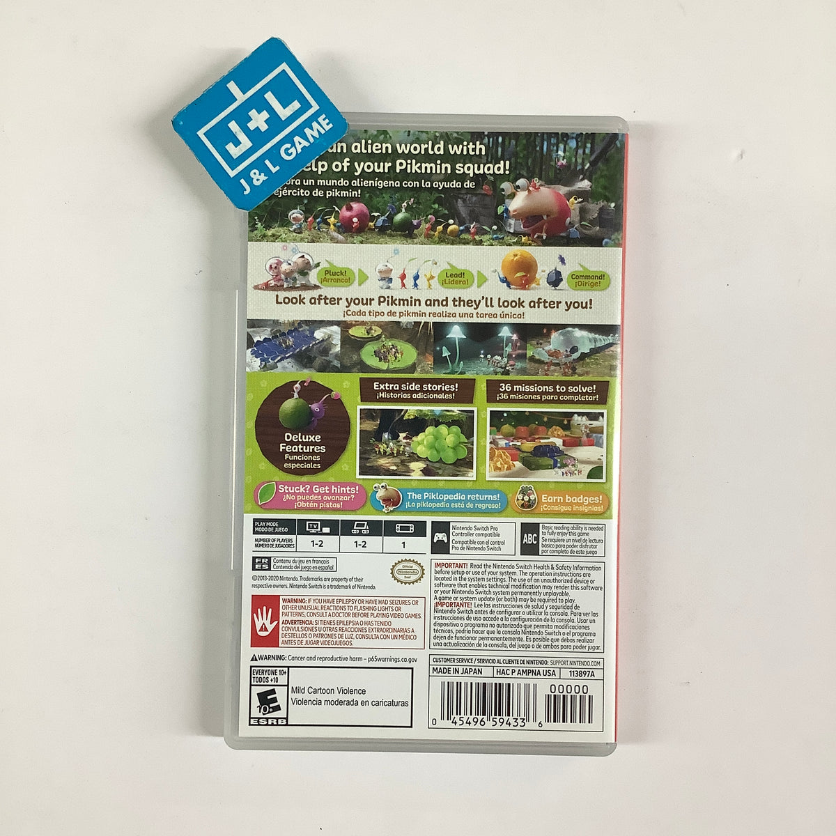 Pikmin 3 Deluxe - (NSW) Nintendo Switch [Pre-Owned] Video Games Nintendo