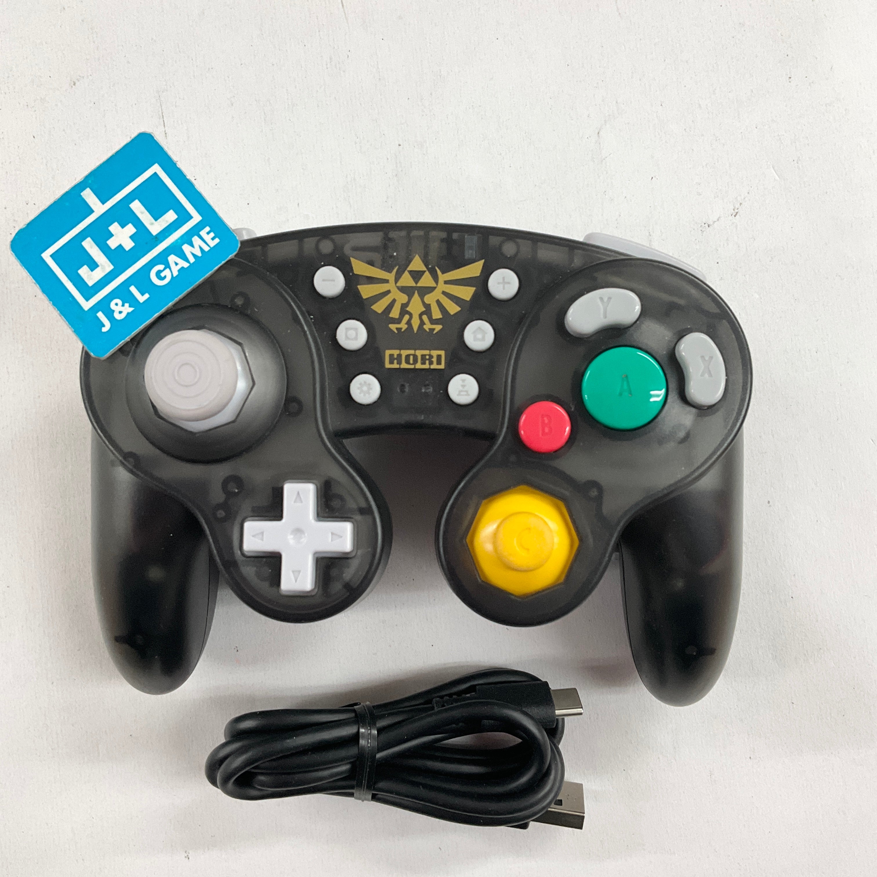 Nintendo Switch Wireless Battle Pad (Zelda) Gamecube Style Controller - (NSW) Nintendo Switch [Pre-owned] Video Games HORI
