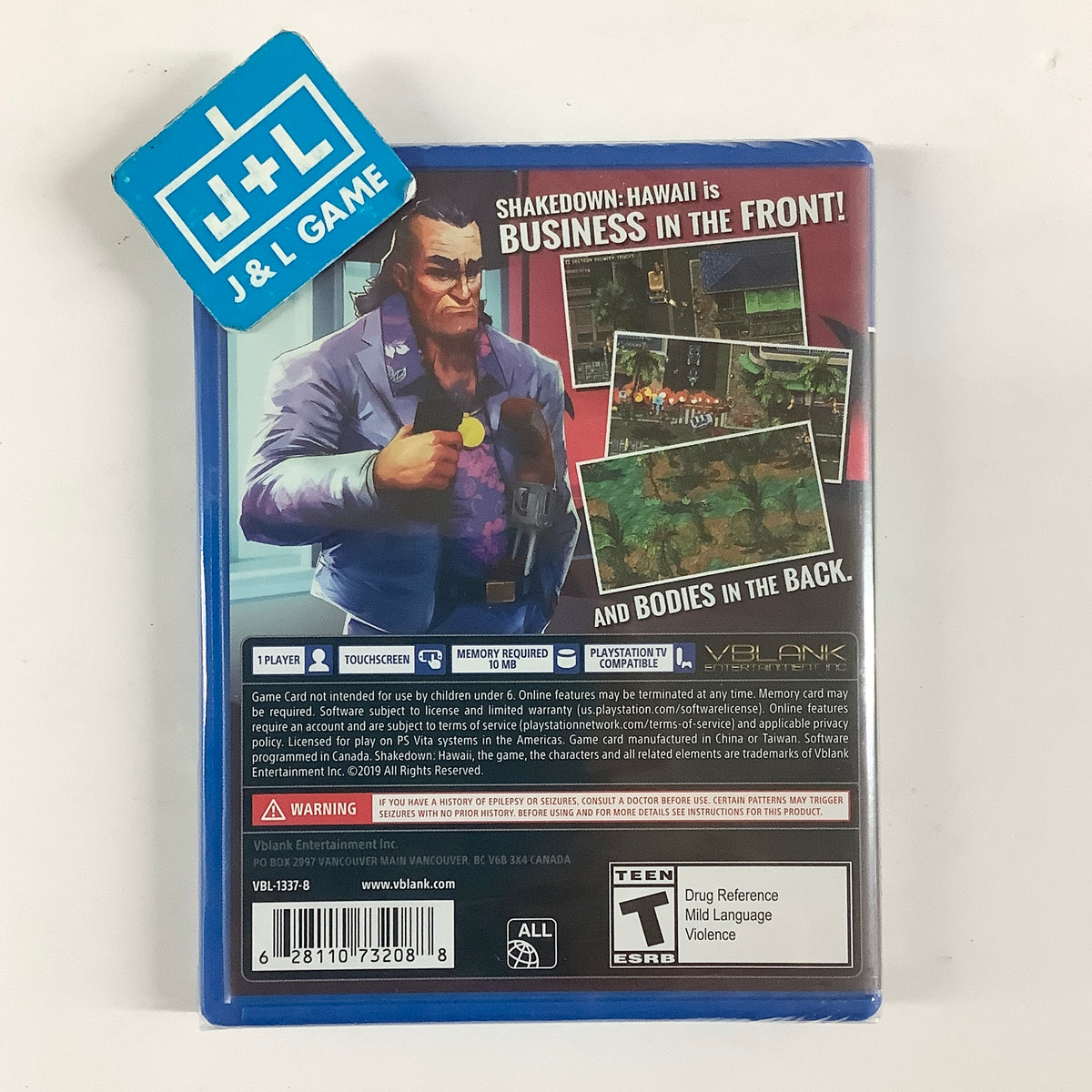 Shakedown Hawaii - (PSV) PlayStation Vita