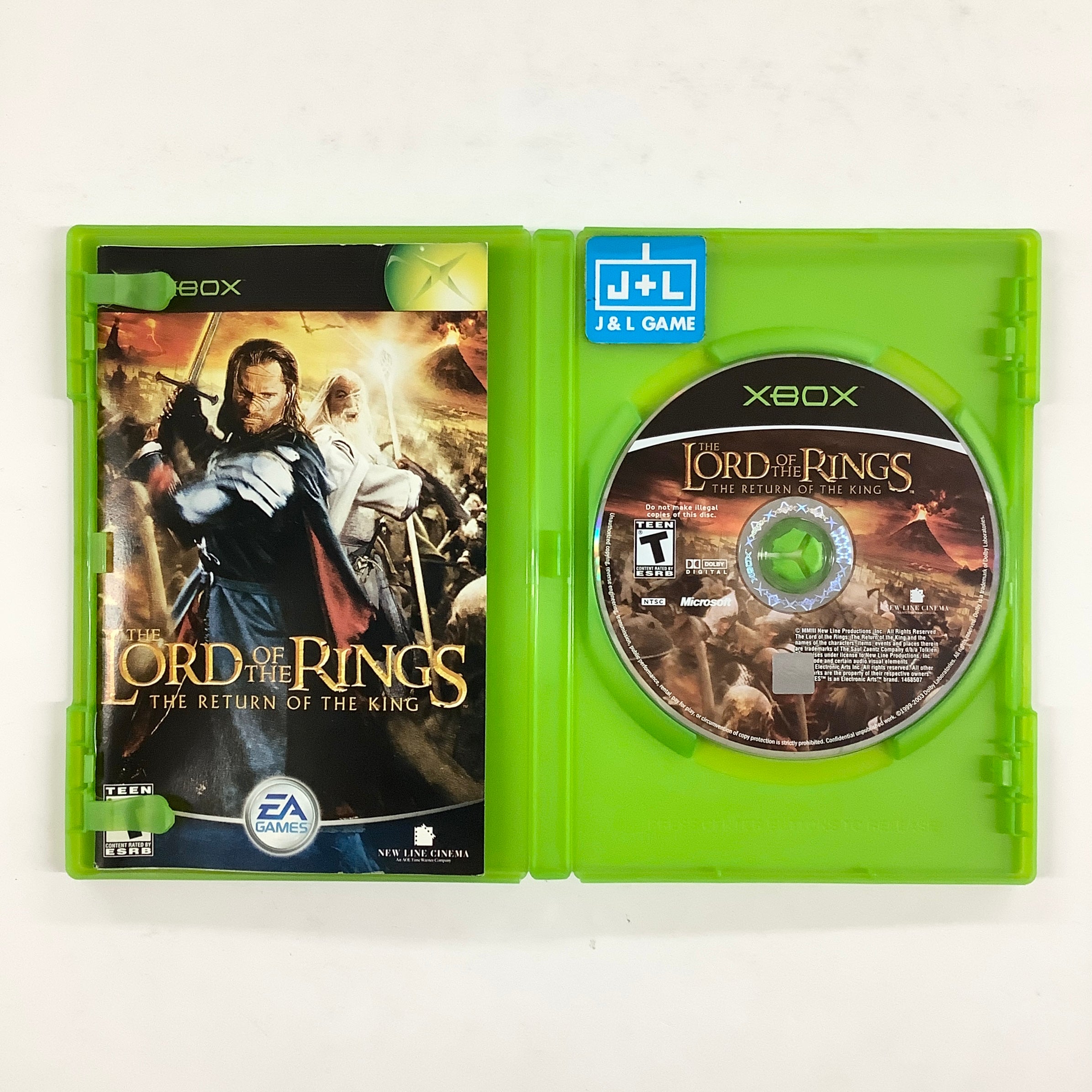 The Lord of the Rings: The Return of the King - (XB) Xbox [Pre-Owned] Video Games EA Games