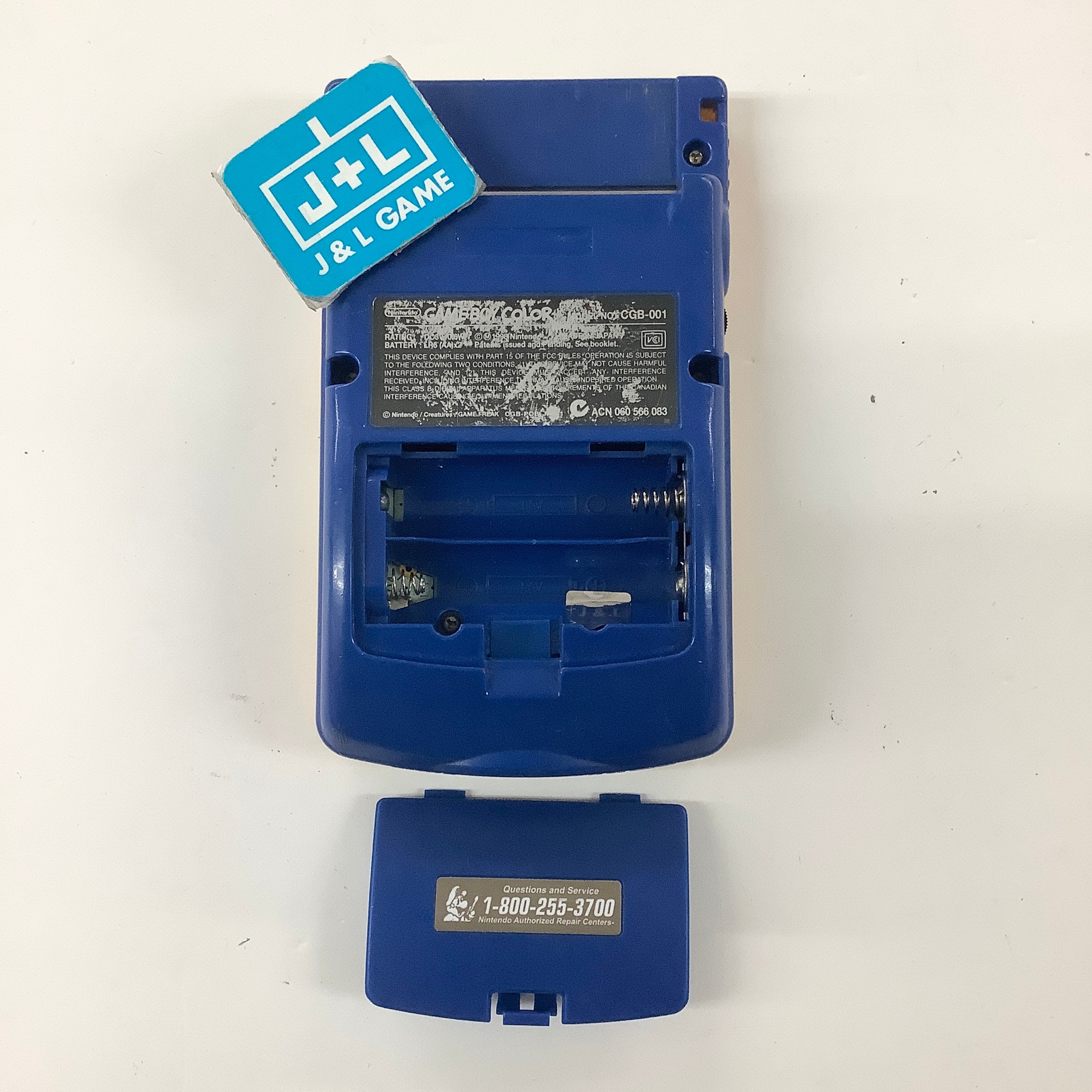 Nintendo Game Boy Color Console Battery Cover (Pokemon Yellow) - (GBC) Game Boy Color ACCESSORIES Nintendo