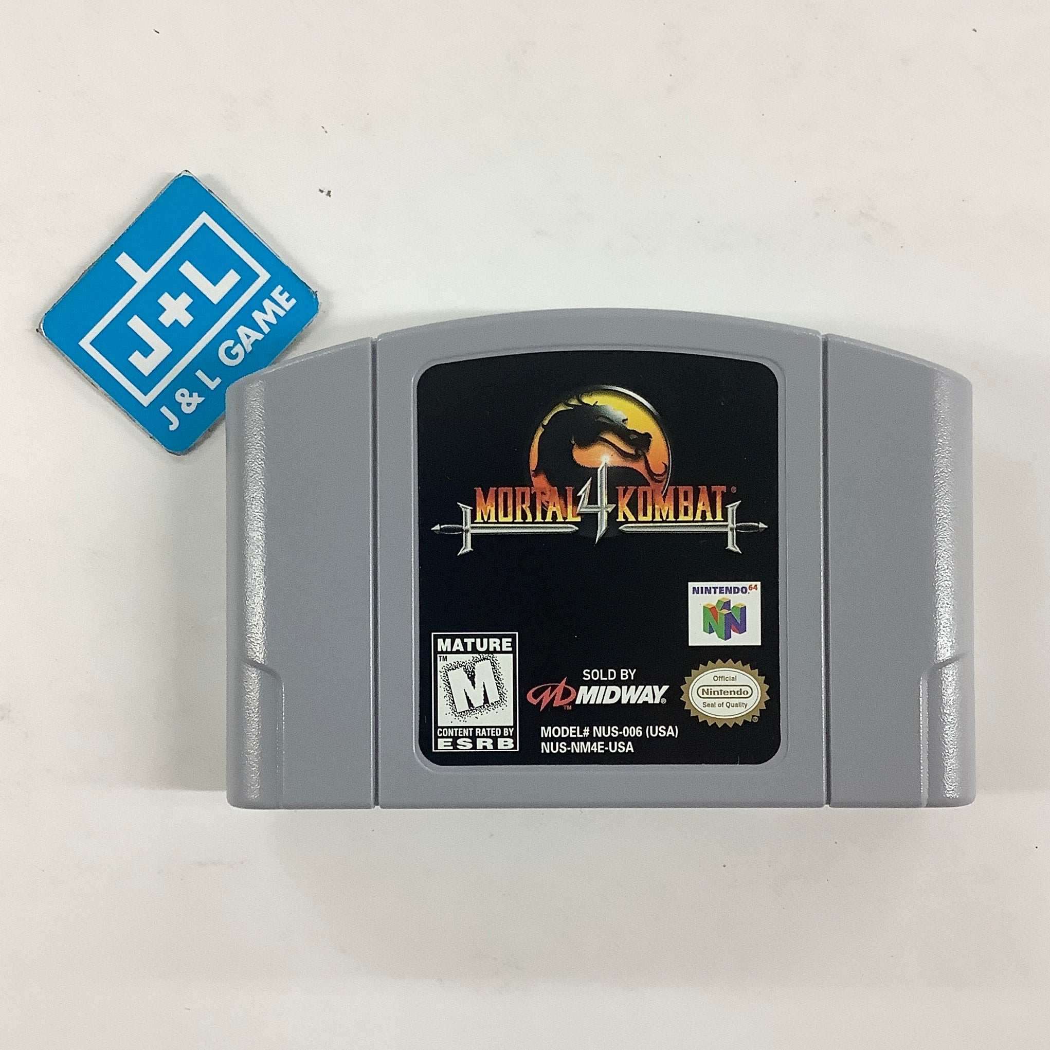 Mortal Kombat 4 - (N64) Nintendo 64 [Pre-Owned] Video Games Midway