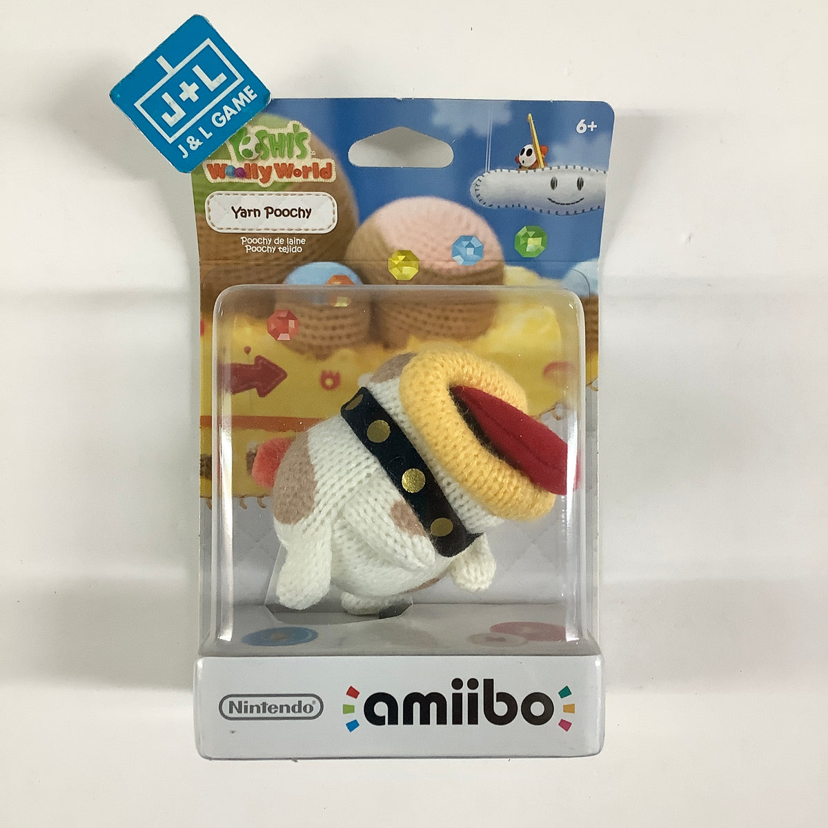 Poochy & Yoshi's Woolly World + Yarn Yoshi amiibo - Nintendo 3DS [Pre-Owned]
