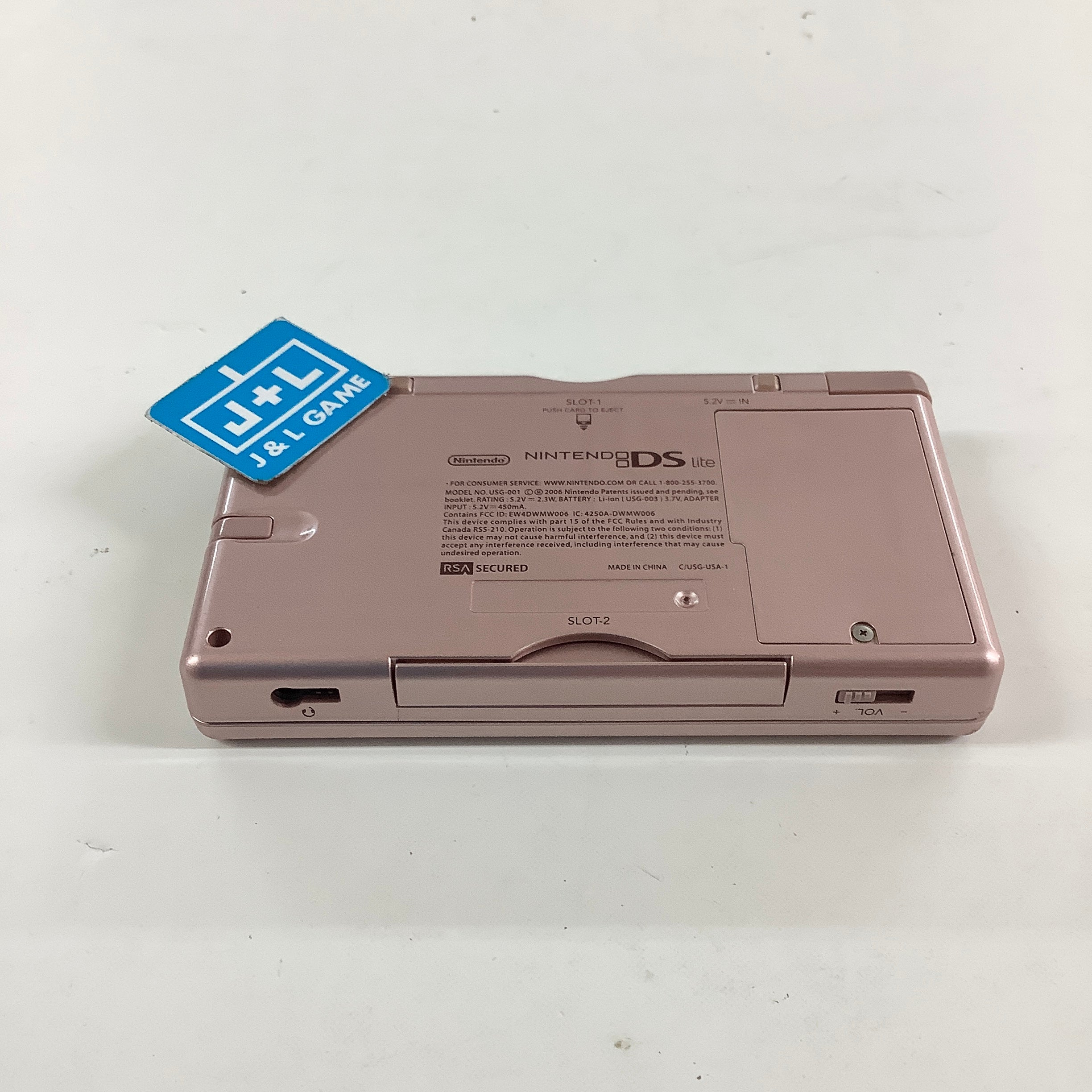 Nintendo DS Lite Console (Metallic Rose) - (NDS) Nintendo DS [Pre-Owned] Consoles Nintendo