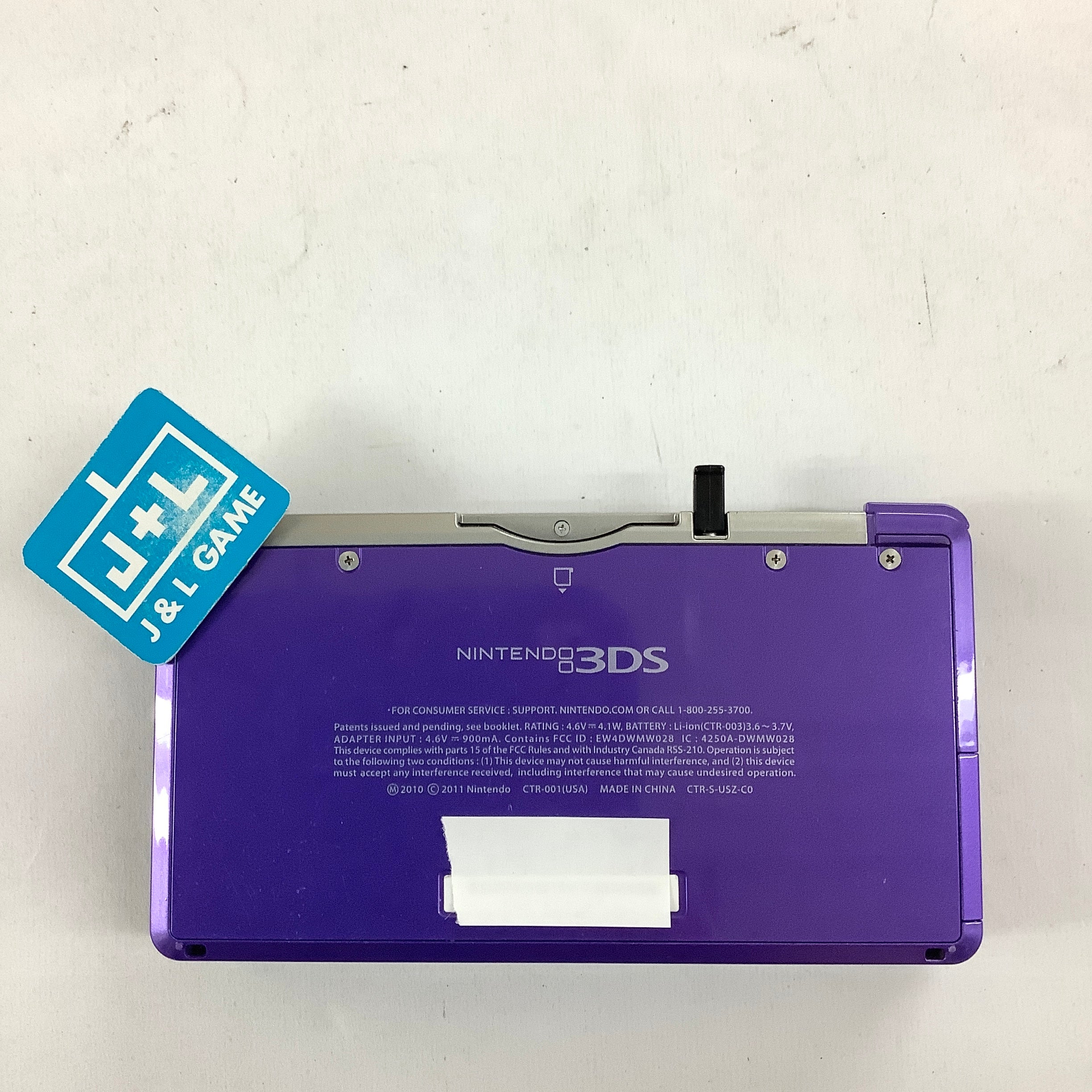 Nintendo 3DS Console (Midnight Purple) - Nintendo 3DS Consoles Nintendo