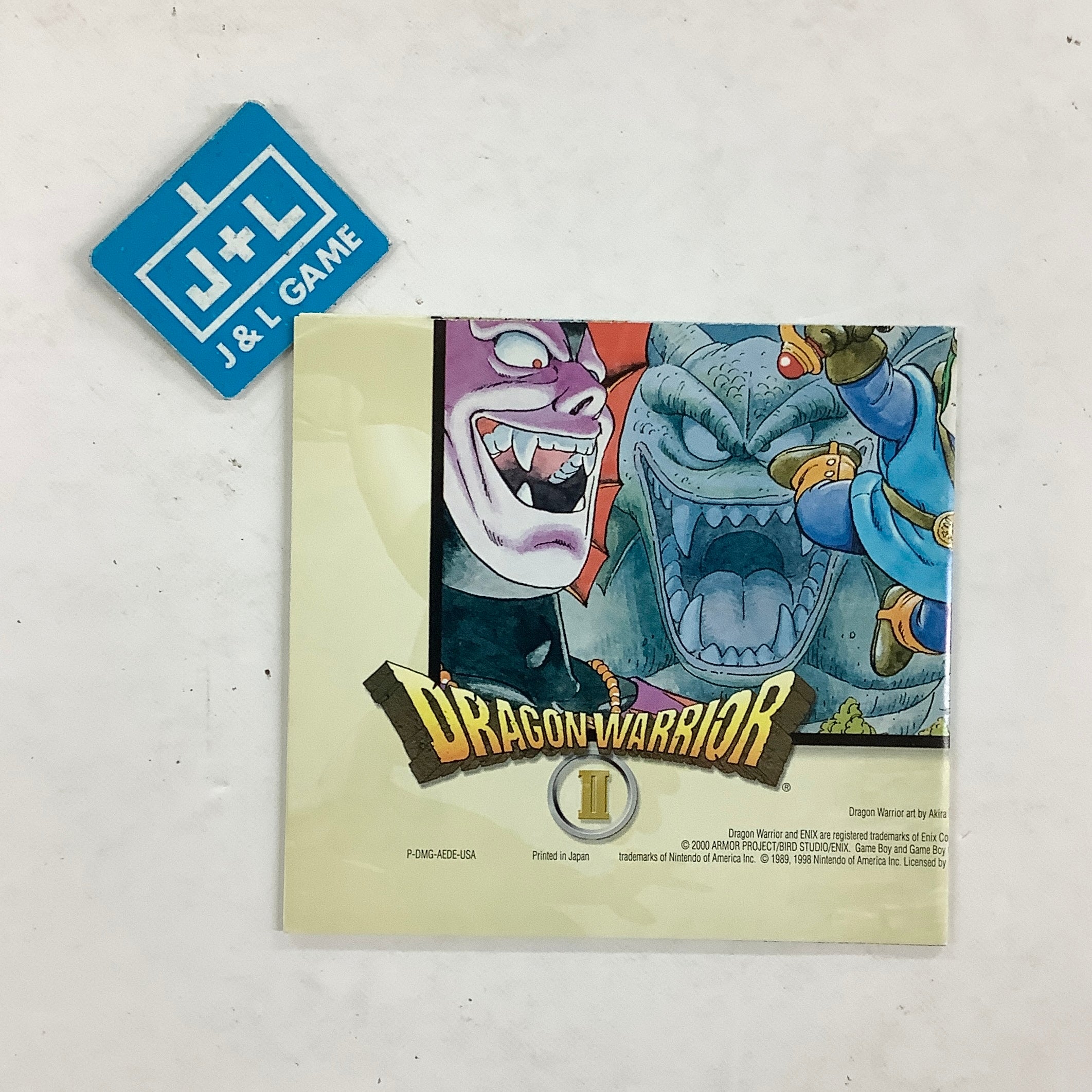 Dragon Warrior I & II - (GBC) Game Boy Color [Pre-Owned] Video Games Enix Corporation