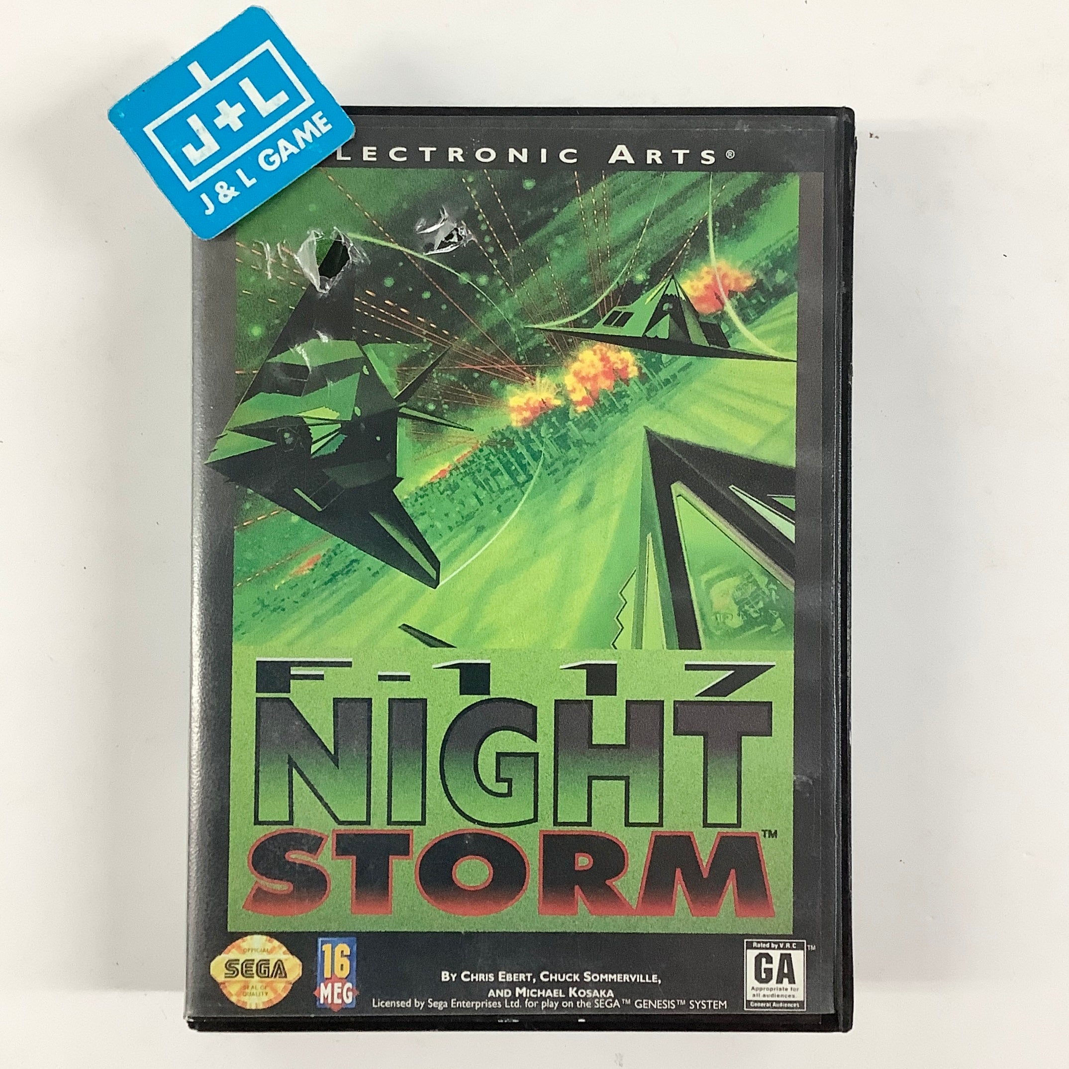 F-117 Night Storm - (SG) SEGA Genesis [Pre-Owned]