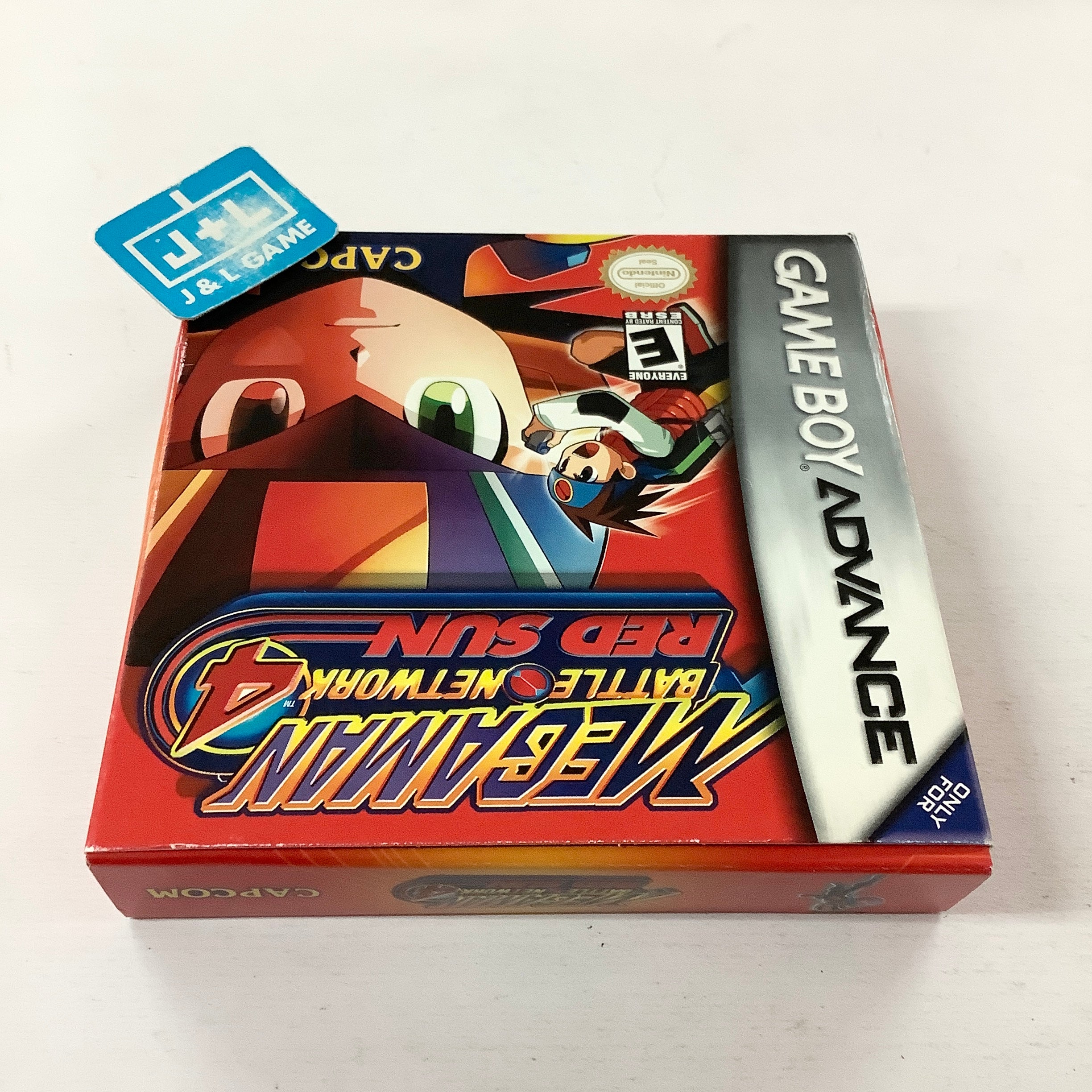 Mega Man Battle Network 4: Red Sun - (GBA) Game Boy Advance [Pre-Owned] Video Games Capcom   