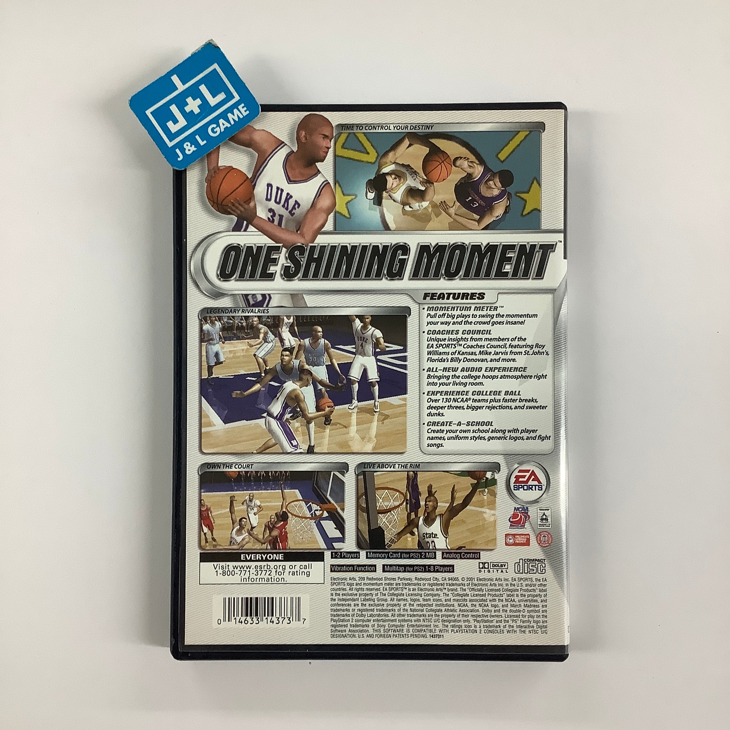 NCAA March Madness 2002 - (PS2) PlayStation 2 [Pre-Owned] Video Games EA Sports