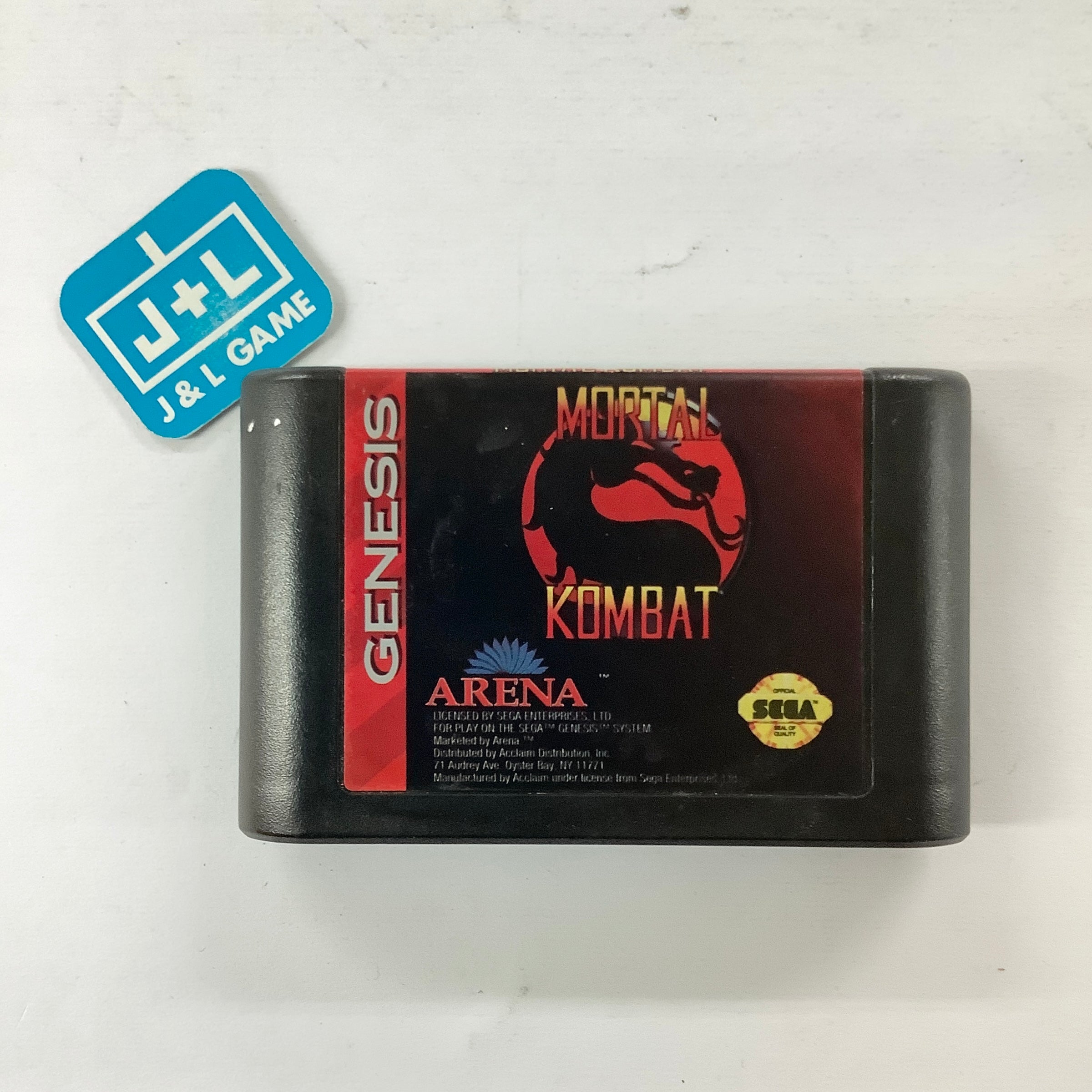 Mortal Kombat - (SG) SEGA Genesis [Pre-Owned] Video Games Arena   