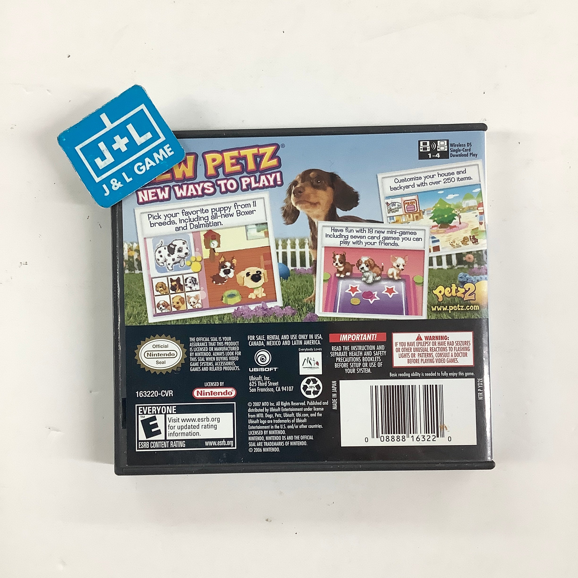 Petz: Dogz 2 - (NDS) Nintendo DS [Pre-Owned]