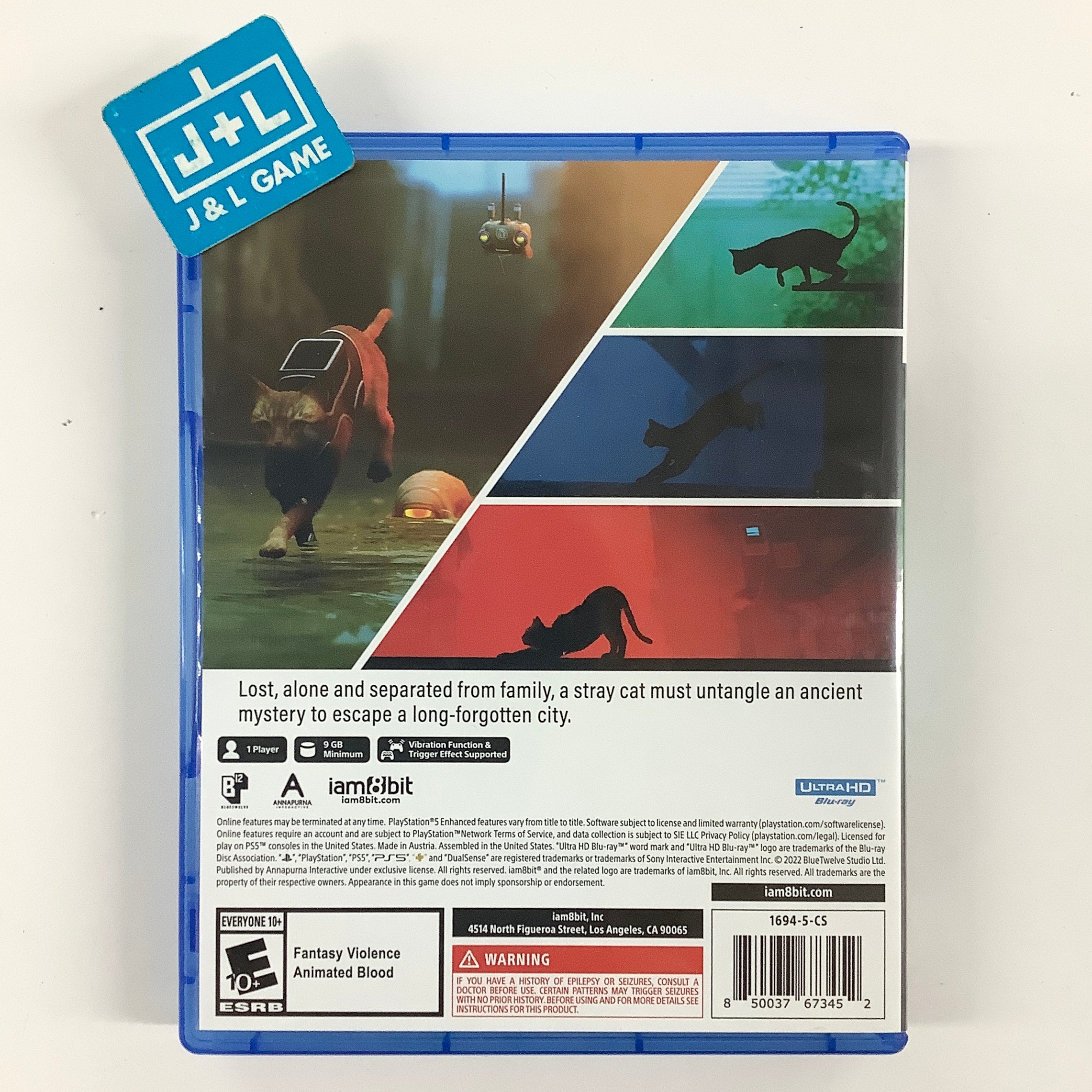 Stray - (PS5) PlayStation 5 [Pre-Owned] Video Games iam8bit