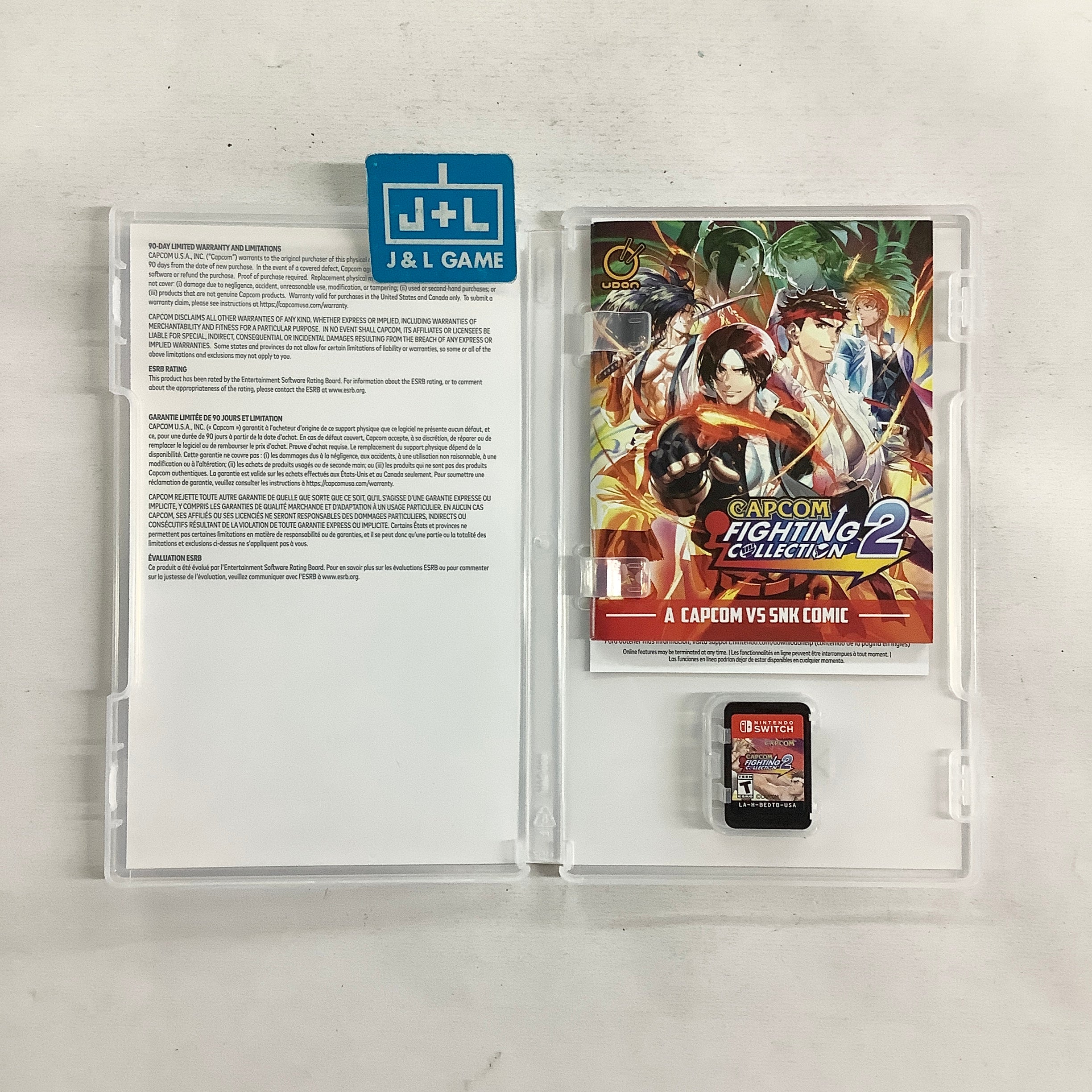 Capcom Fighting Collection 2 - (NSW) Nintendo Switch [Pre-Owned] Video Games Capcom