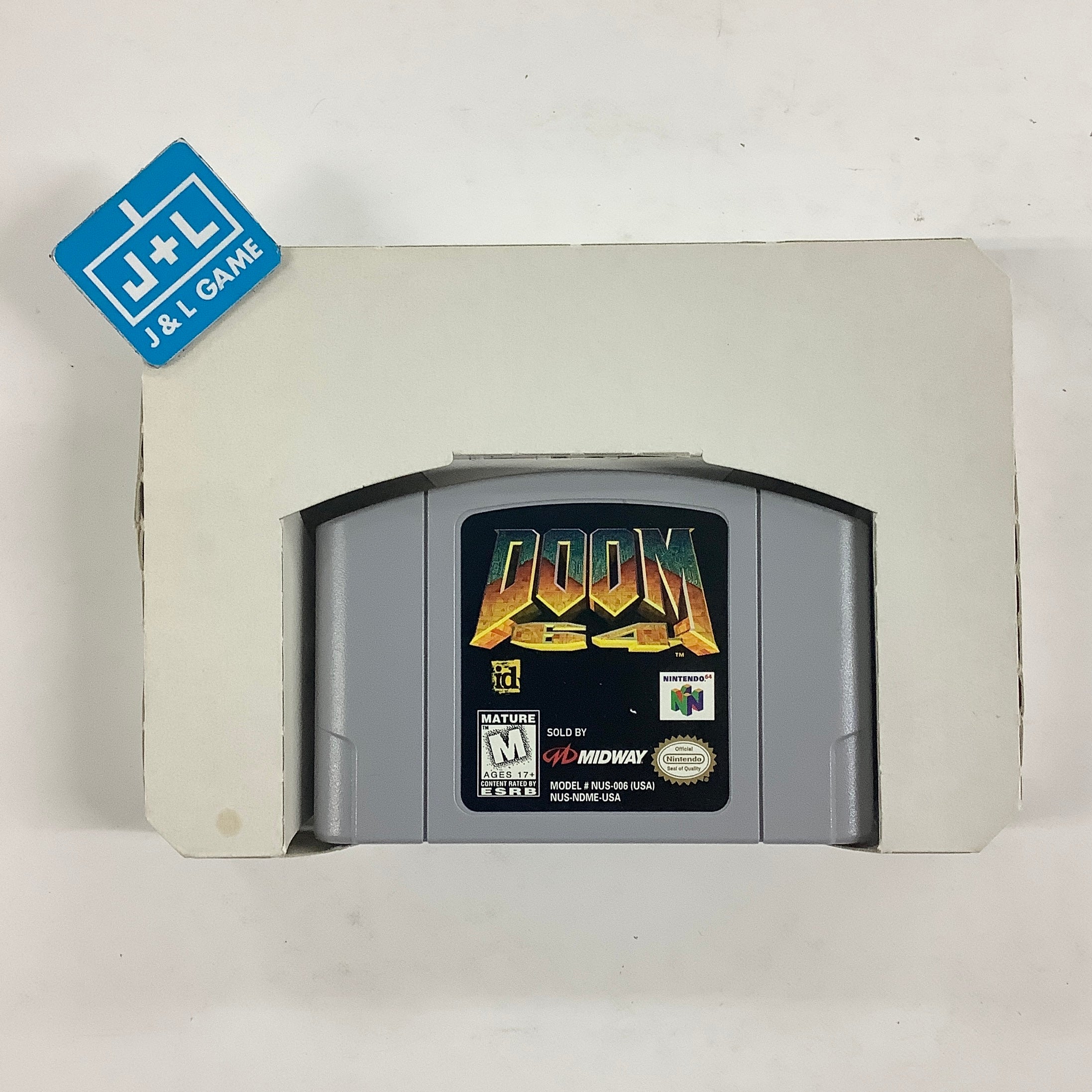 DOOM 64 - (N64) Nintendo 64 [Pre-Owned] Video Games Midway