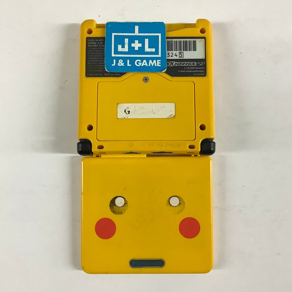 Nintendo Game Boy Advance SP Console AGS - 101 (Pikachu) - (GBA) Game Boy Advance SP [Pre-Owned]