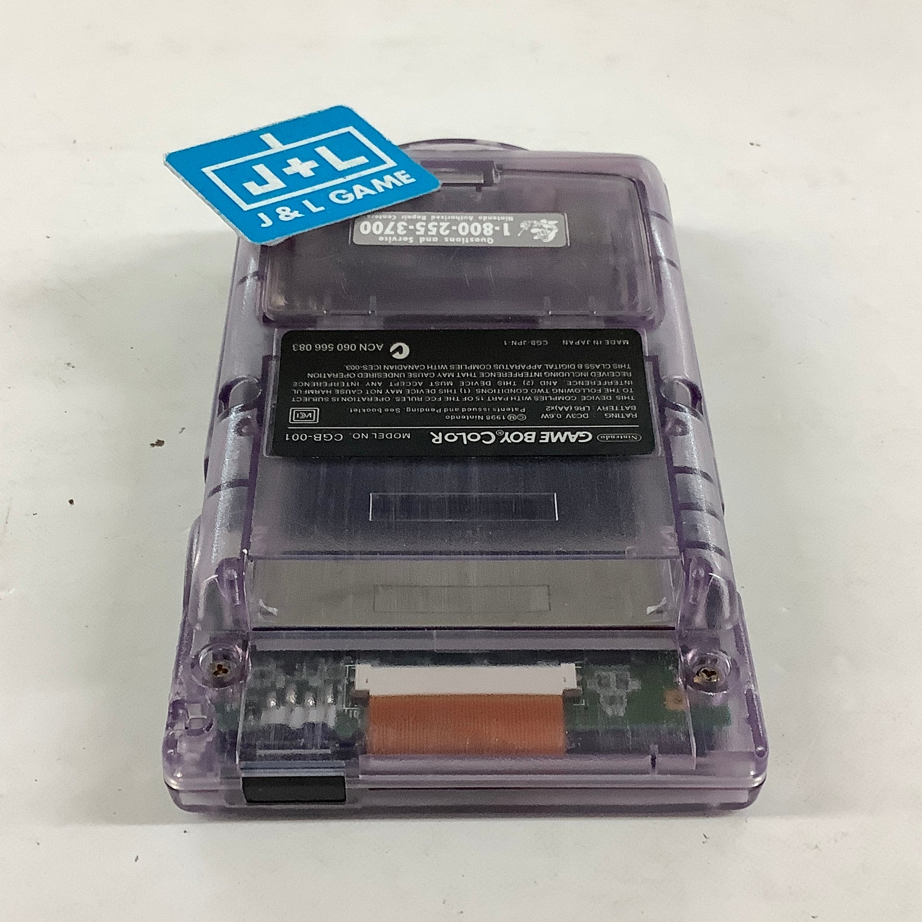 Nintendo Game Boy Color Console (Atomic Purple ) - (GBC) Game Boy Color [Pre-Owned] Consoles Nintendo