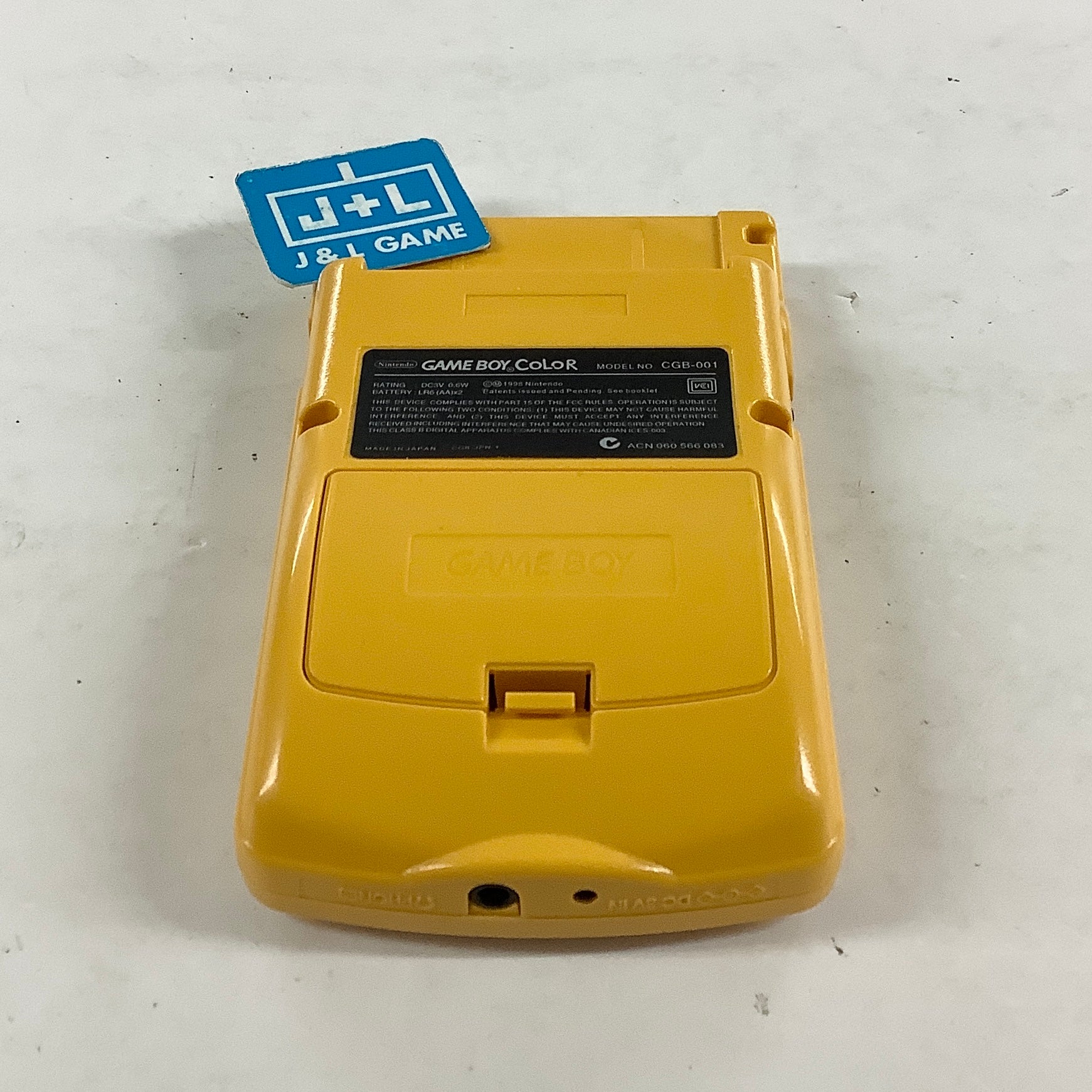 Nintendo Game Boy Color Console (Yellow) - (GBC) Game Boy Color [Pre-Owned] Consoles Nintendo