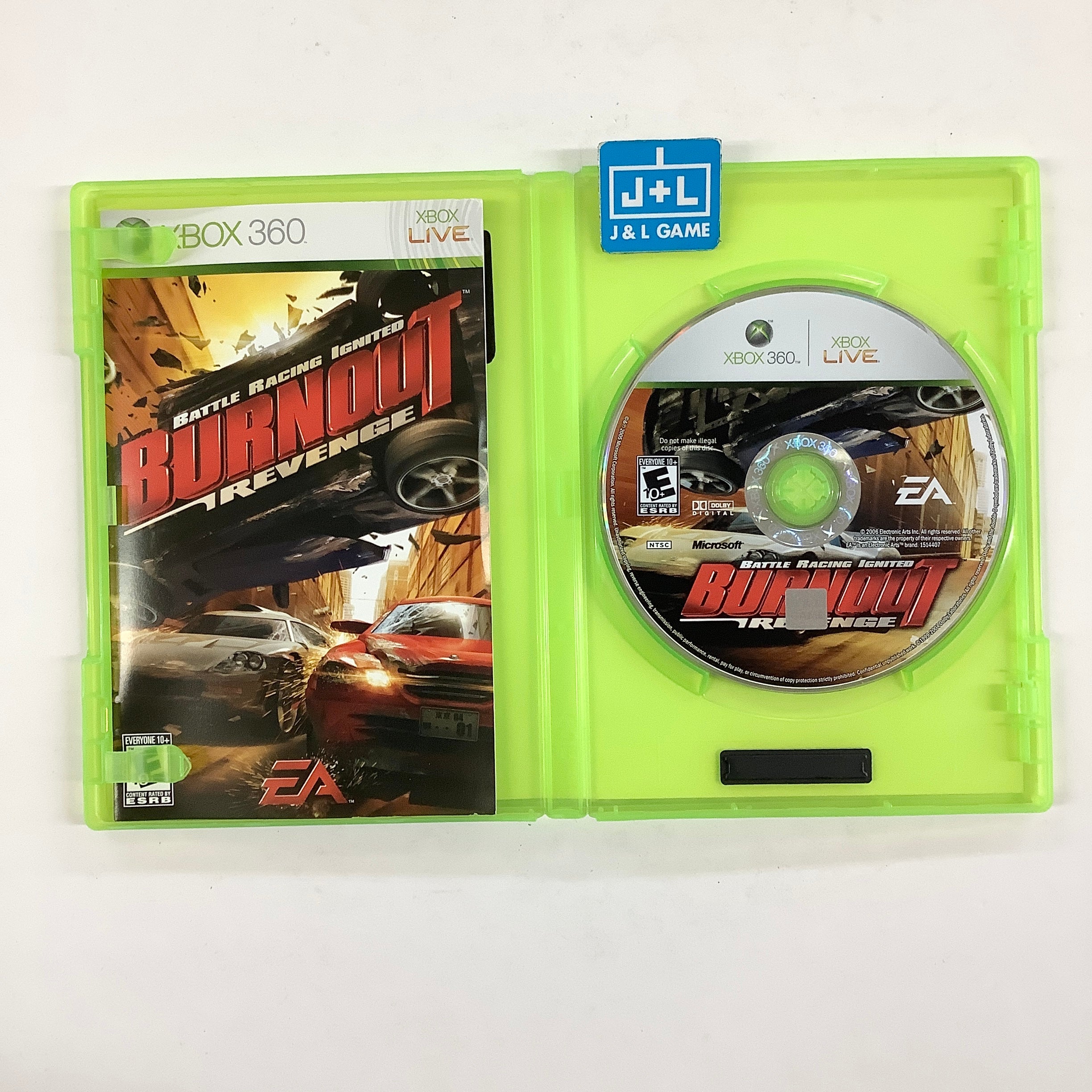 Burnout Revenge - Xbox 360 [Pre-Owned] Video Games Electronic Arts