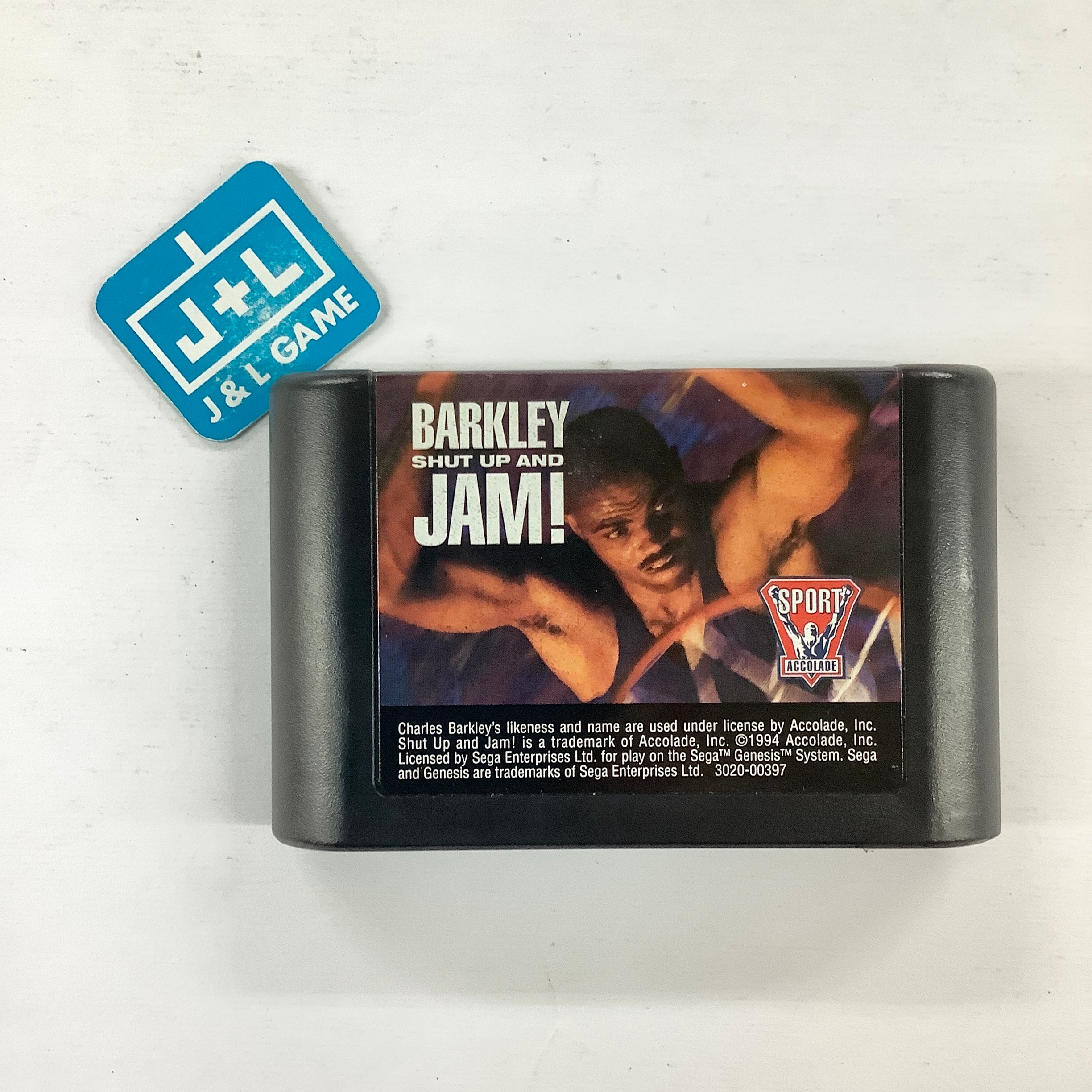 Barkley: Shut Up and Jam! - (SG) SEGA Genesis [Pre-Owned] Video Games Accolade   