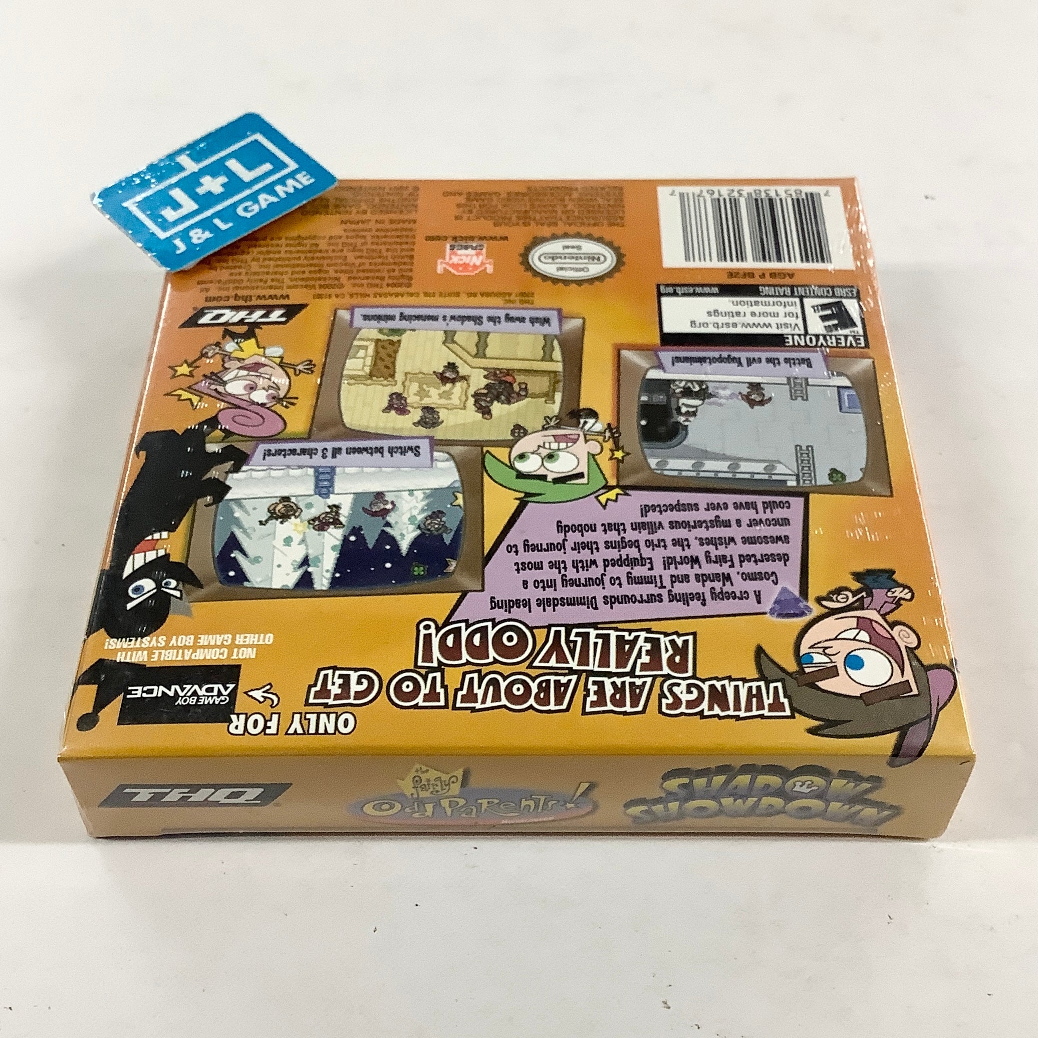 The Fairly OddParents! Shadow Showdown - (GBA) Game Boy Advance Video Games THQ