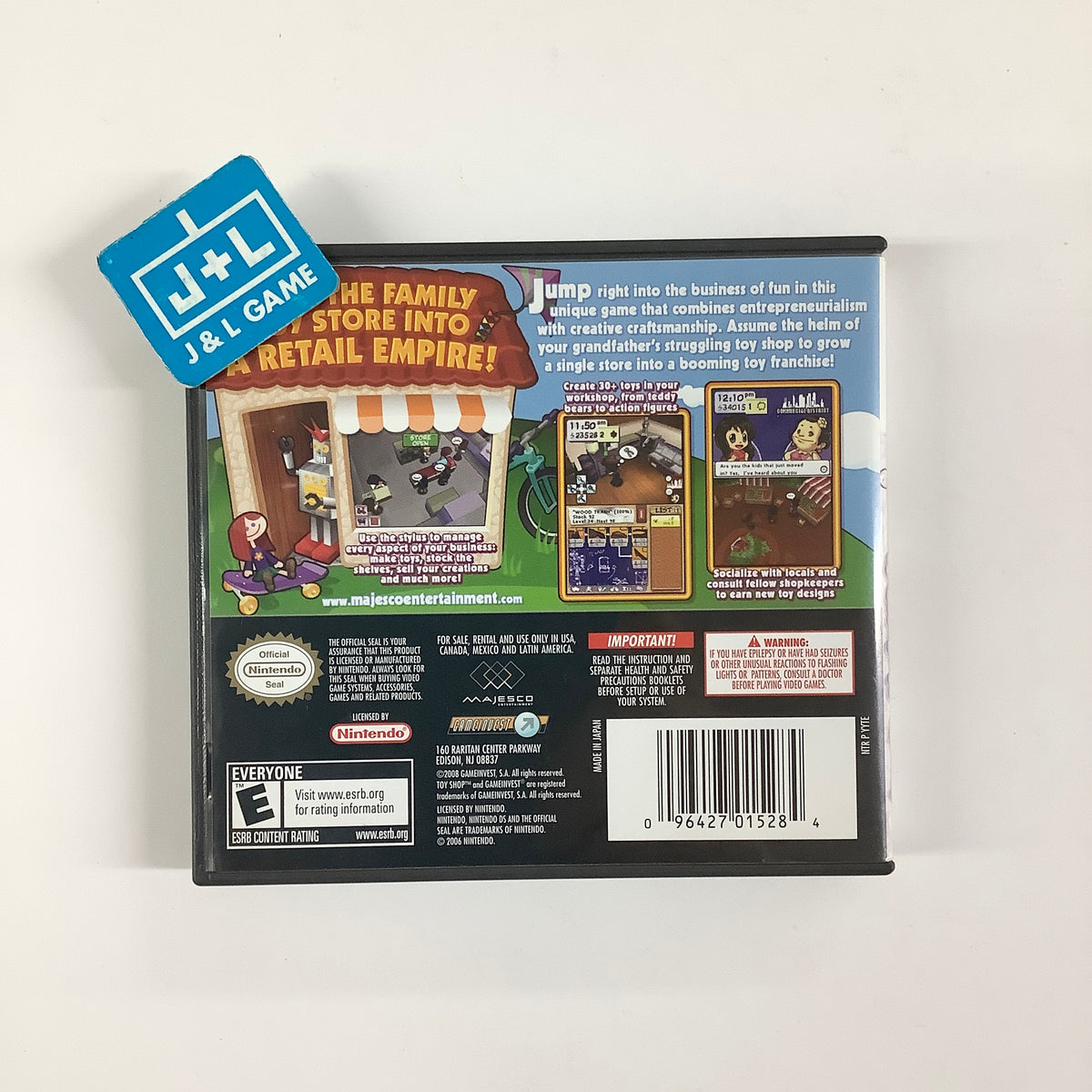 Toy Shop - (NDS) Nintendo DS [Pre-Owned] Video Games Majesco