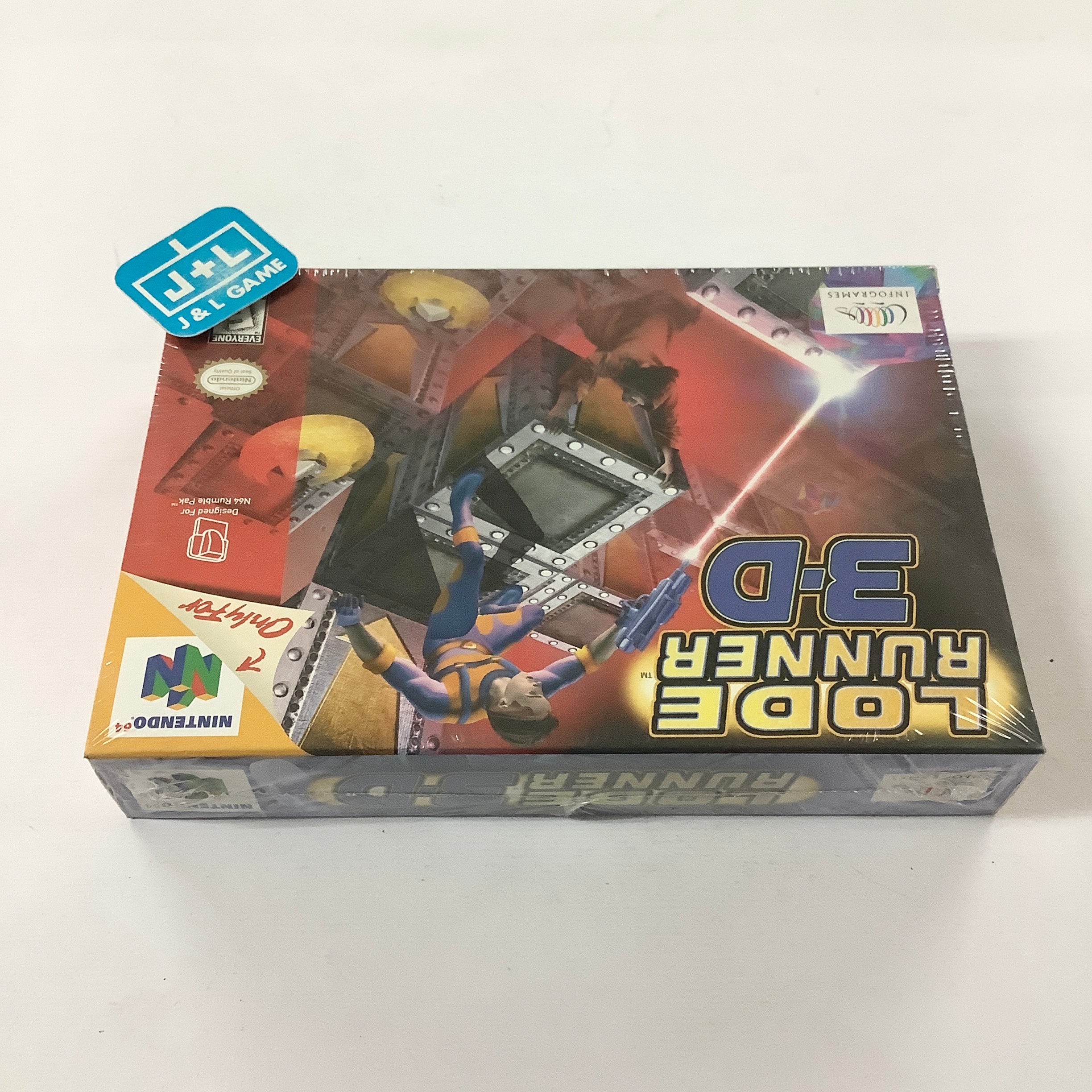 Lode Runner 3-D - (N64) Nintendo 64 Video Games Infogrames   