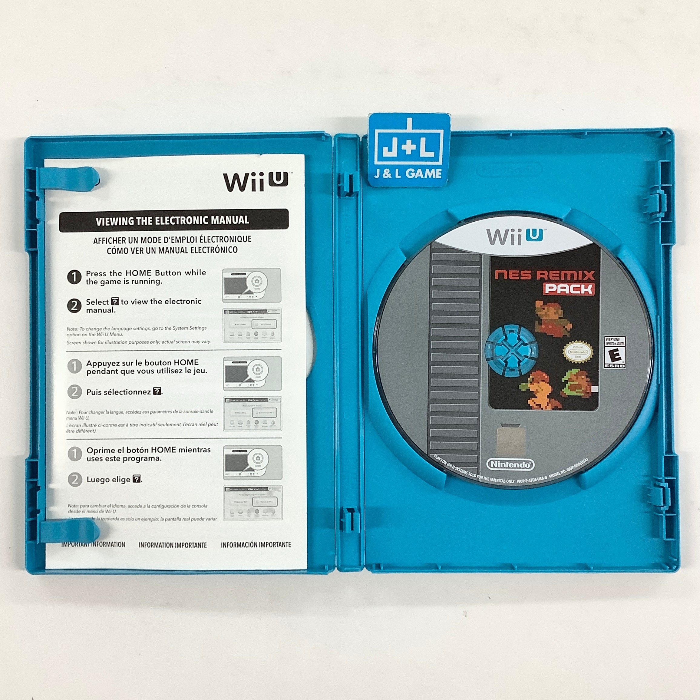 NES Remix Pack (Nintendo Selects) - Nintendo Wii U [Pre-Owned] Video Games Nintendo
