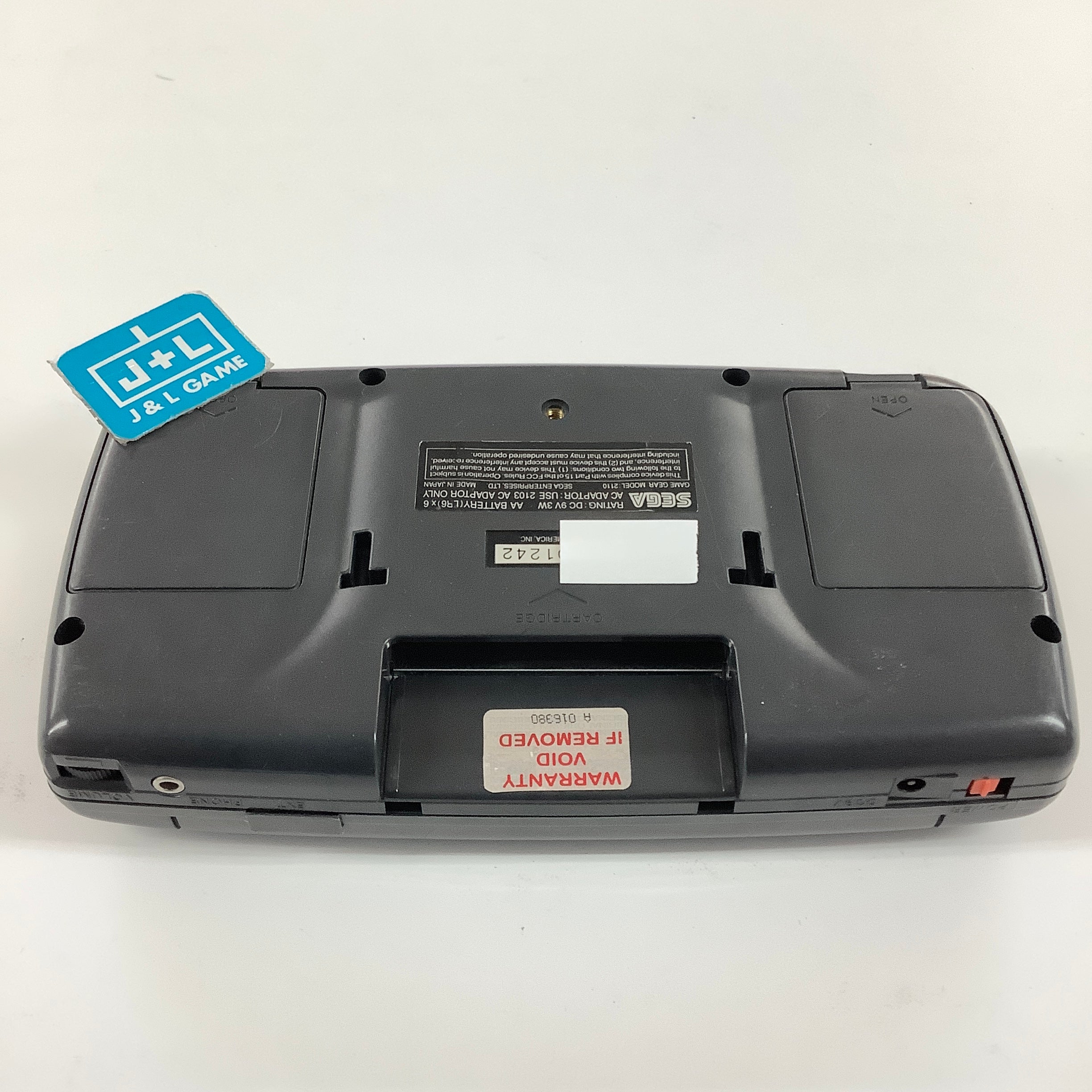Sega Game Gear Portable Video Game System (Black) - (SGG) SEGA GameGear [Pre-Owned]