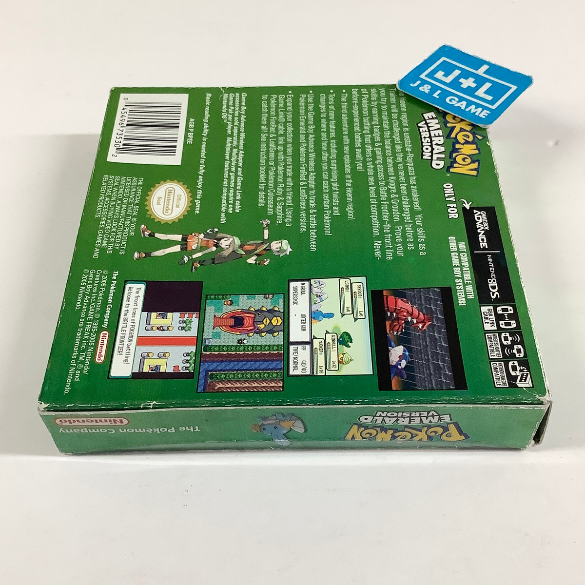 Pokemon Emerald Version - (GBA) Game Boy Advance [Pre-Owned] Video Games Nintendo