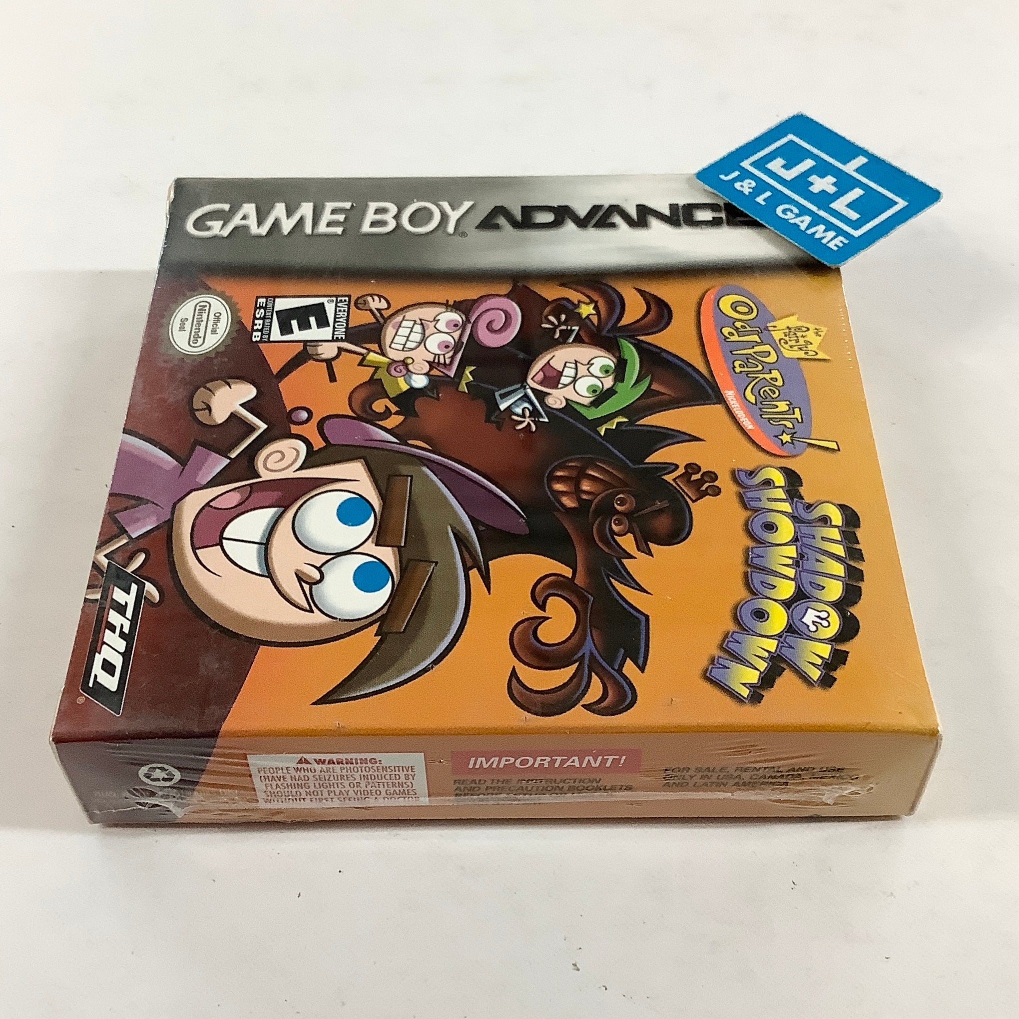 The Fairly OddParents! Shadow Showdown - (GBA) Game Boy Advance Video Games THQ