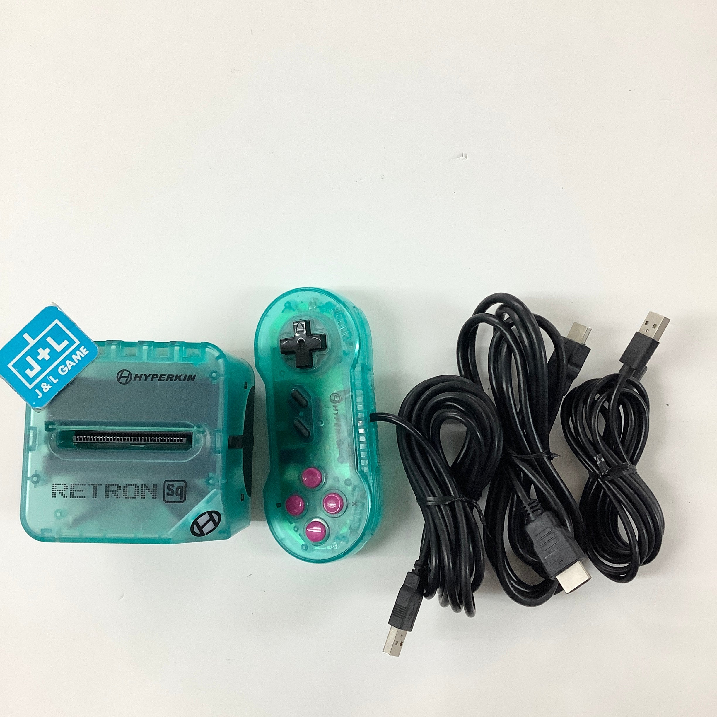 Hyperkin RetroN Sq: HD Gaming Console for Game Boy/Color/ Game Boy Advance (Hyper Beach) - Game Boy Advance {Pre-Owned] CONSOLE Hyperkin