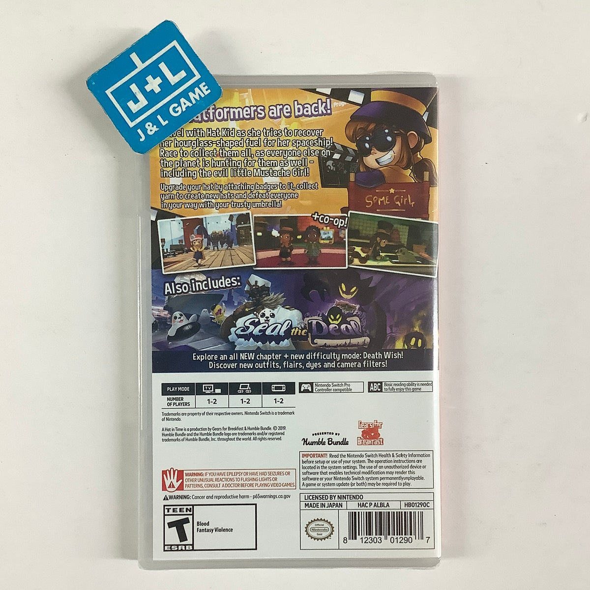 A Hat In Time - (NSW) Nintendo Switch Video Games Humble Games
