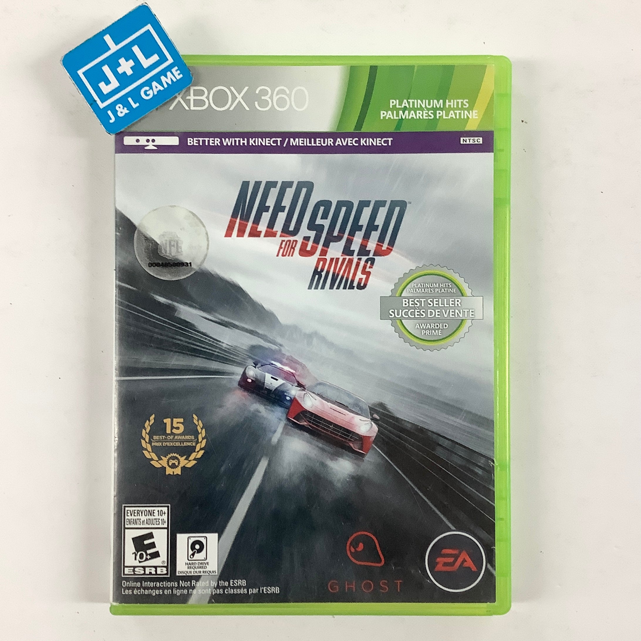 Need for Speed Rivals (Platinum Hits) - Xbox 360 [Pre-Owned] Video Games Electronic Arts